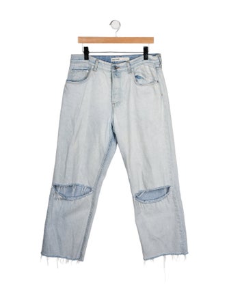 GRLFRND High-Rise Wide Leg Jeans