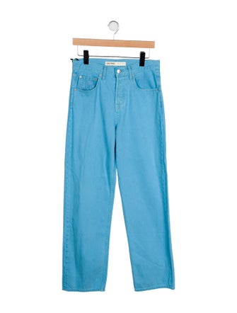 GRLFRND High-Rise Wide Leg Jeans