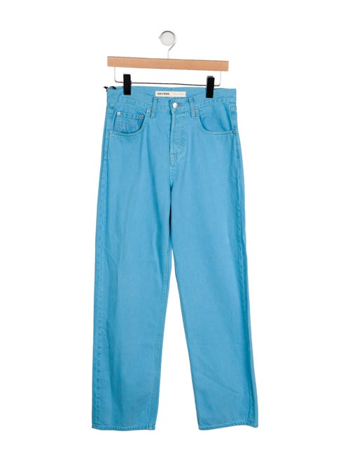 GRLFRND High-Rise Wide Leg Jeans