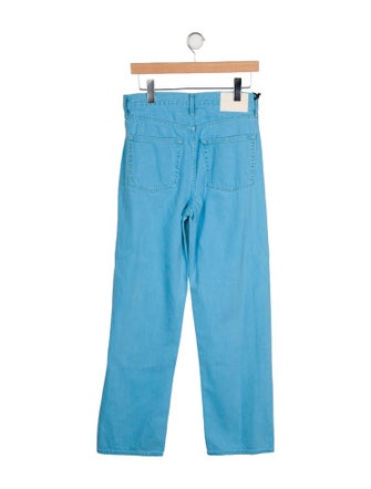 GRLFRND High-Rise Wide Leg Jeans