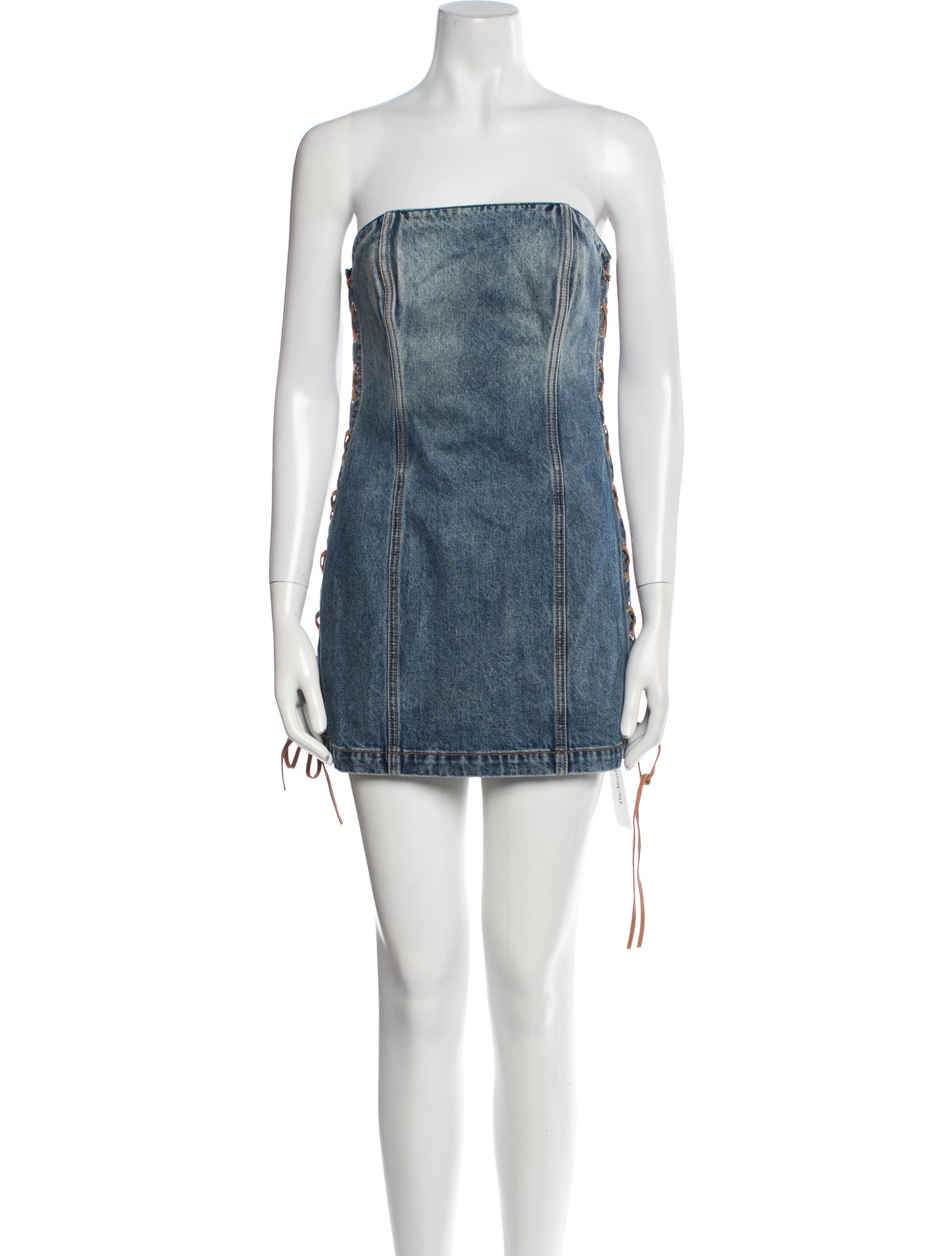 GRLFRND Strapless Mini Dress