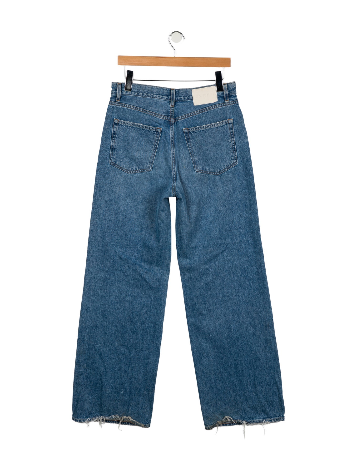 GRLFRND High-Rise Wide Leg Jeans