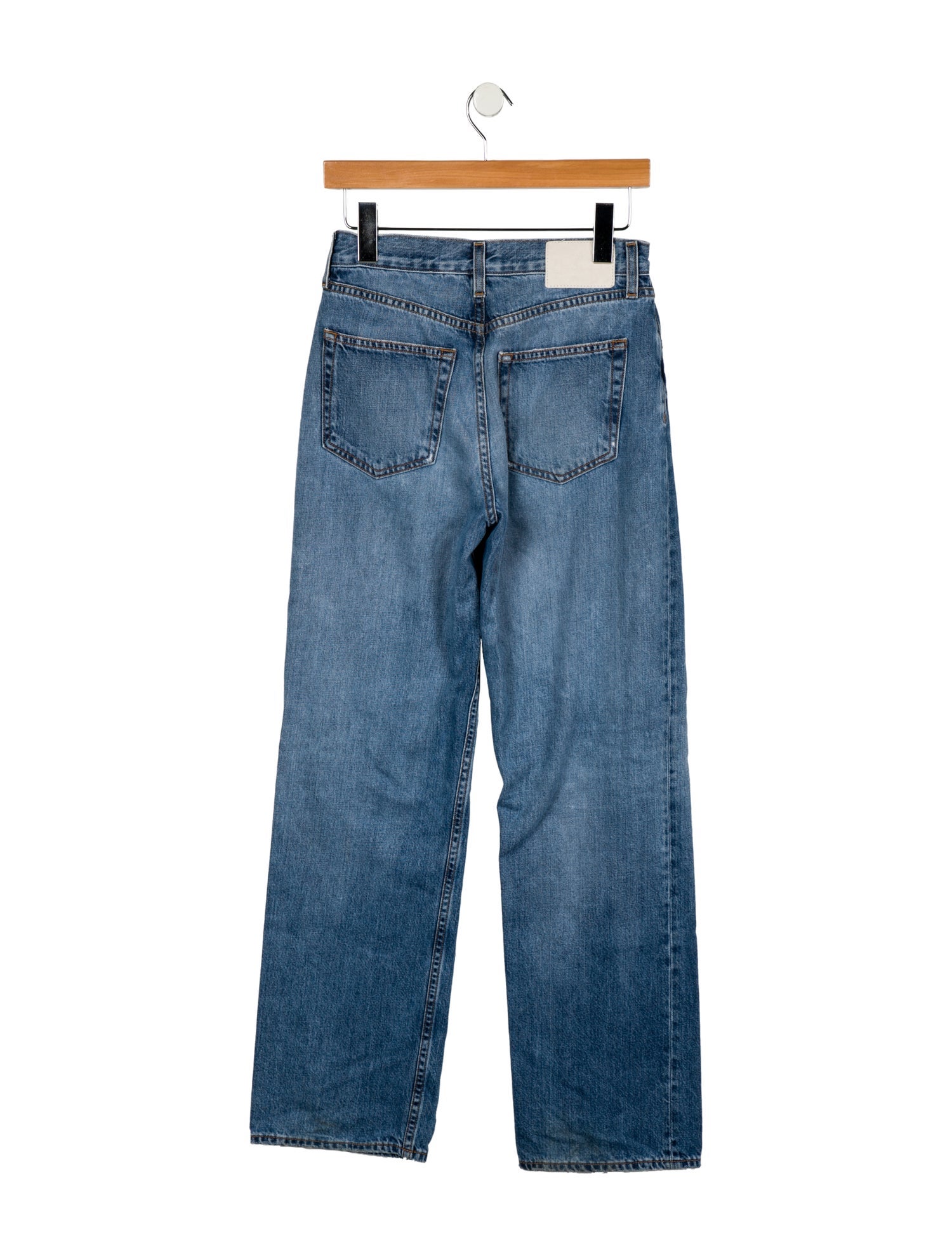 GRLFRND High-Rise Wide Leg Jeans