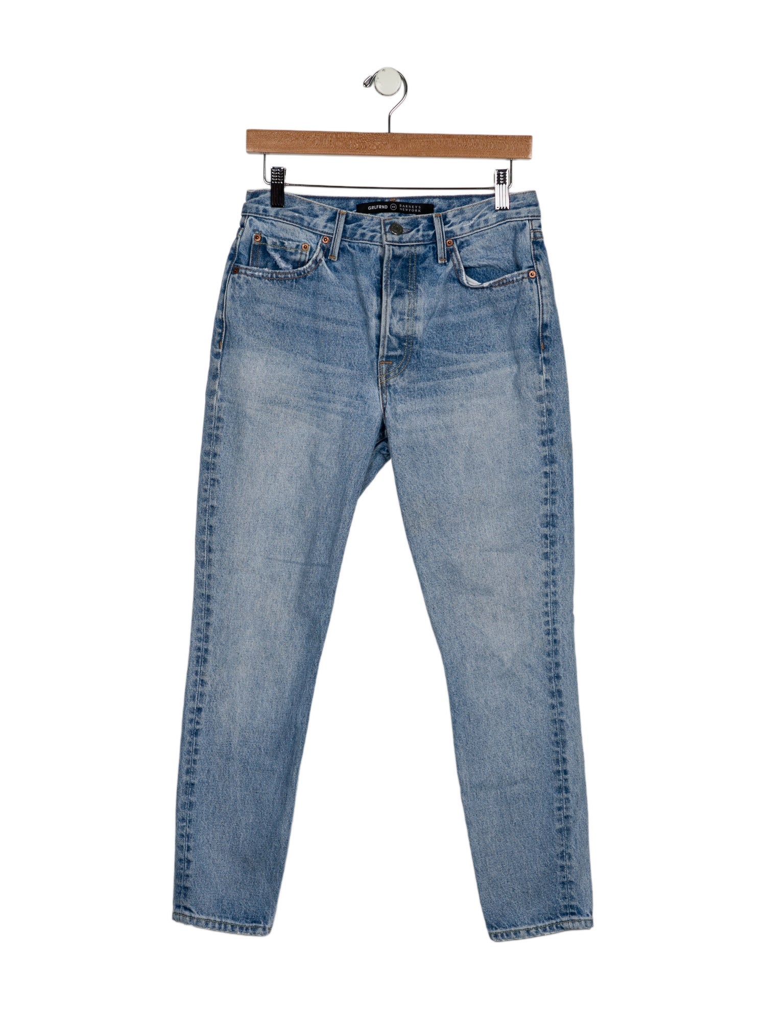 GRLFRND Mid-Rise Skinny Leg Jeans