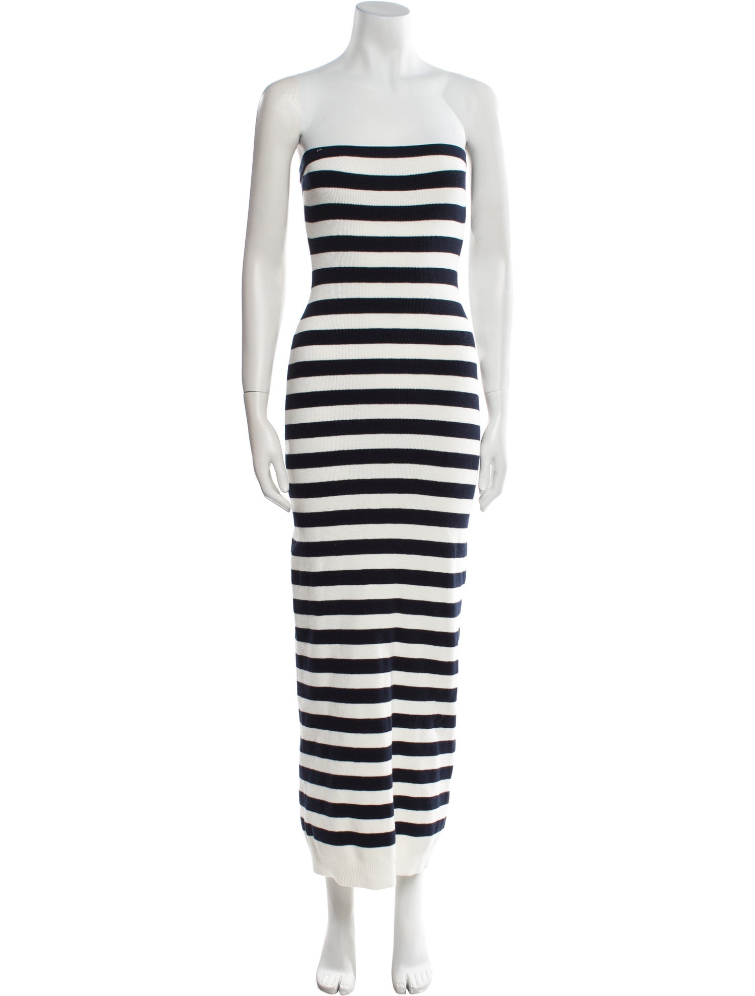 GRLFRND Striped Long Dress
