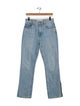 GRLFRND High-Rise Straight Leg Jeans