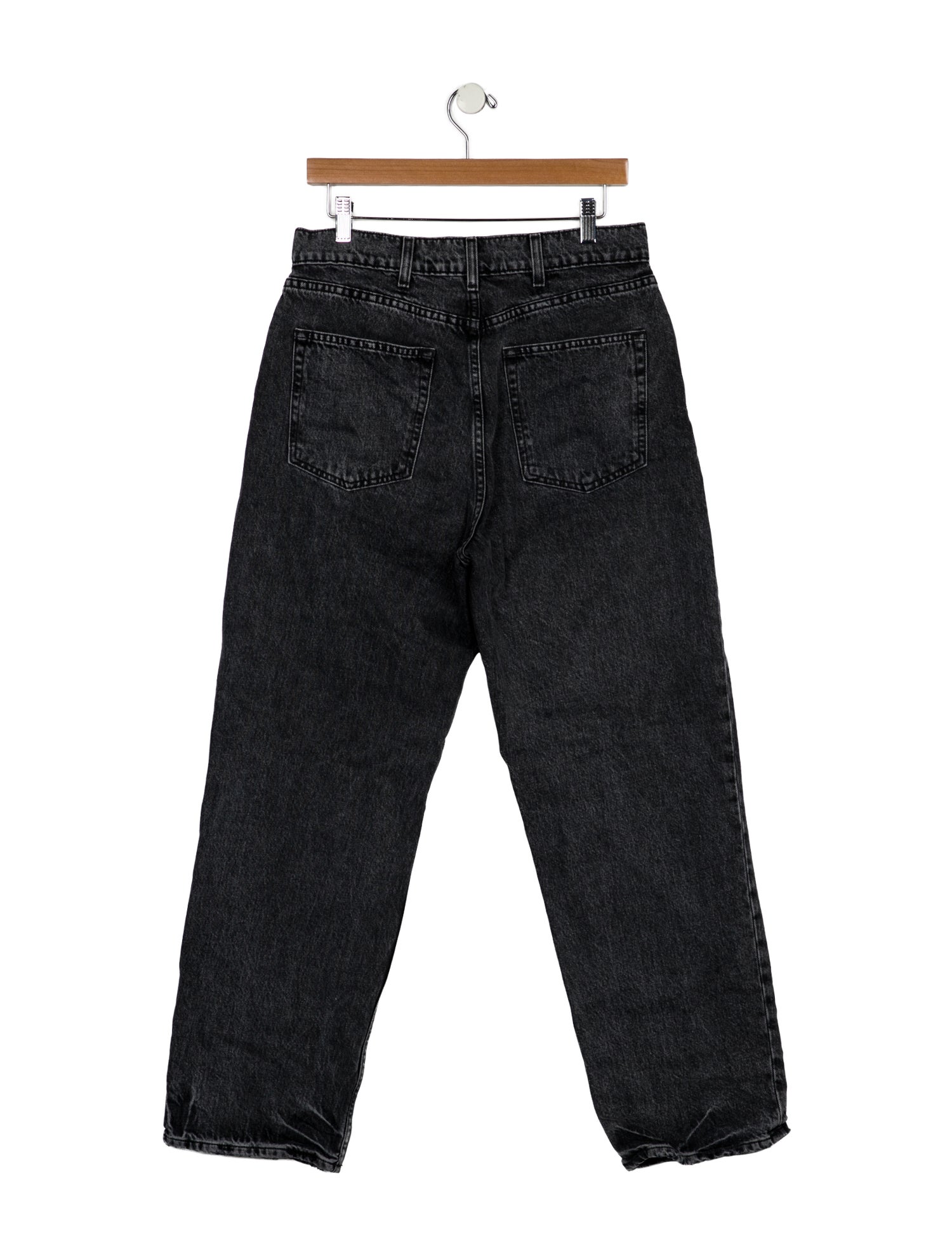 GRLFRND High-Rise Straight Leg Jeans