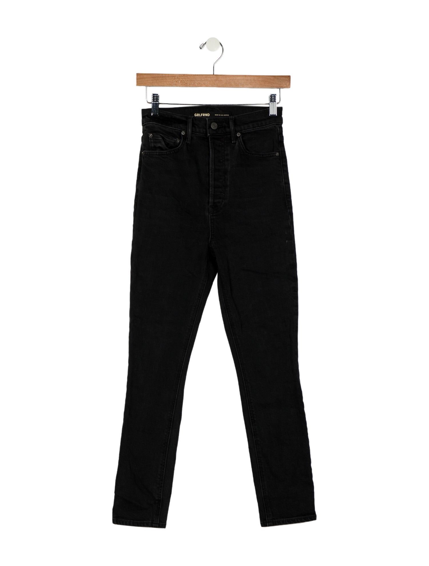GRLFRND High-Rise Skinny Leg Jeans