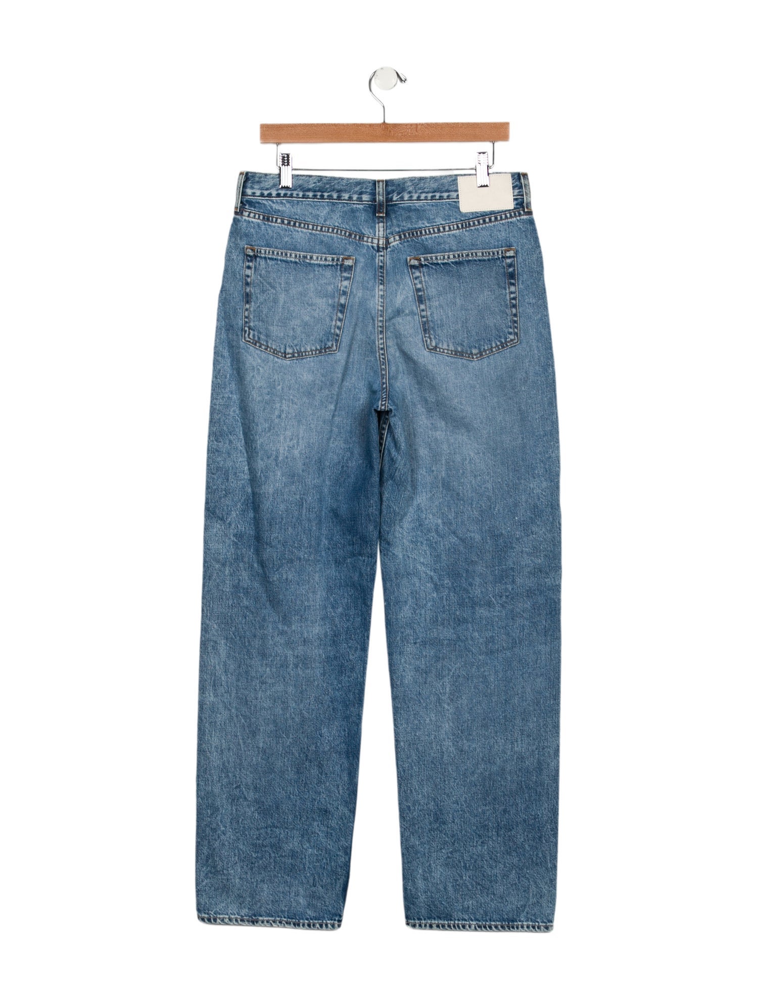 GRLFRND High-Rise Wide Leg Jeans