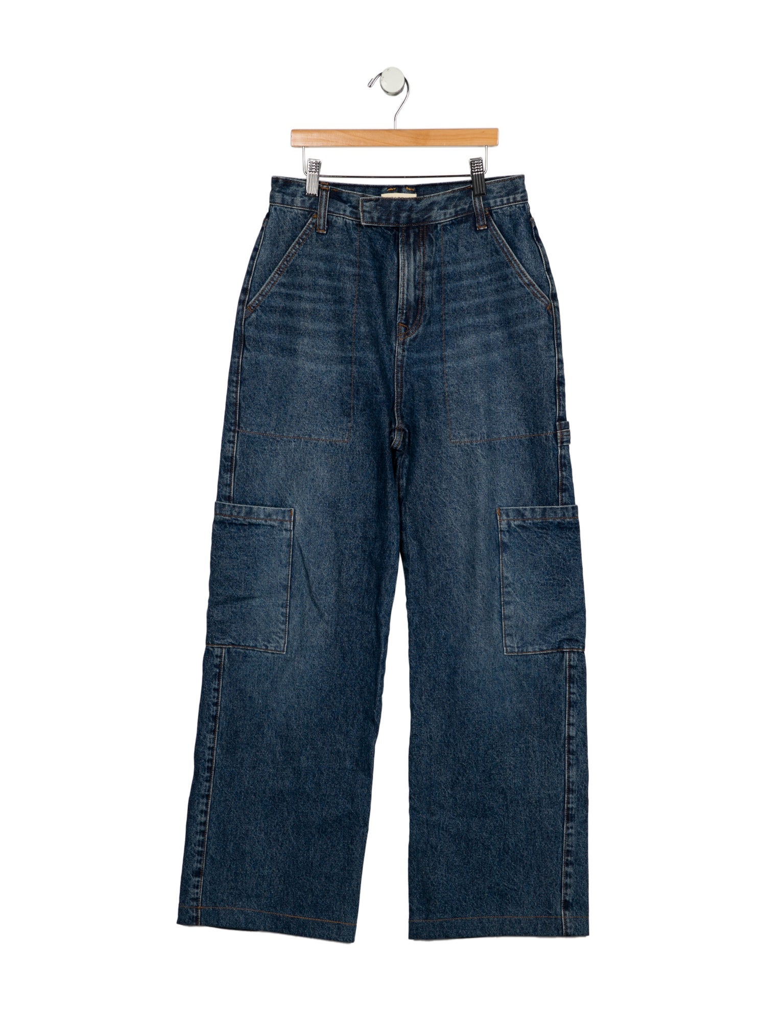 GRLFRND High-Rise Wide Leg Jeans