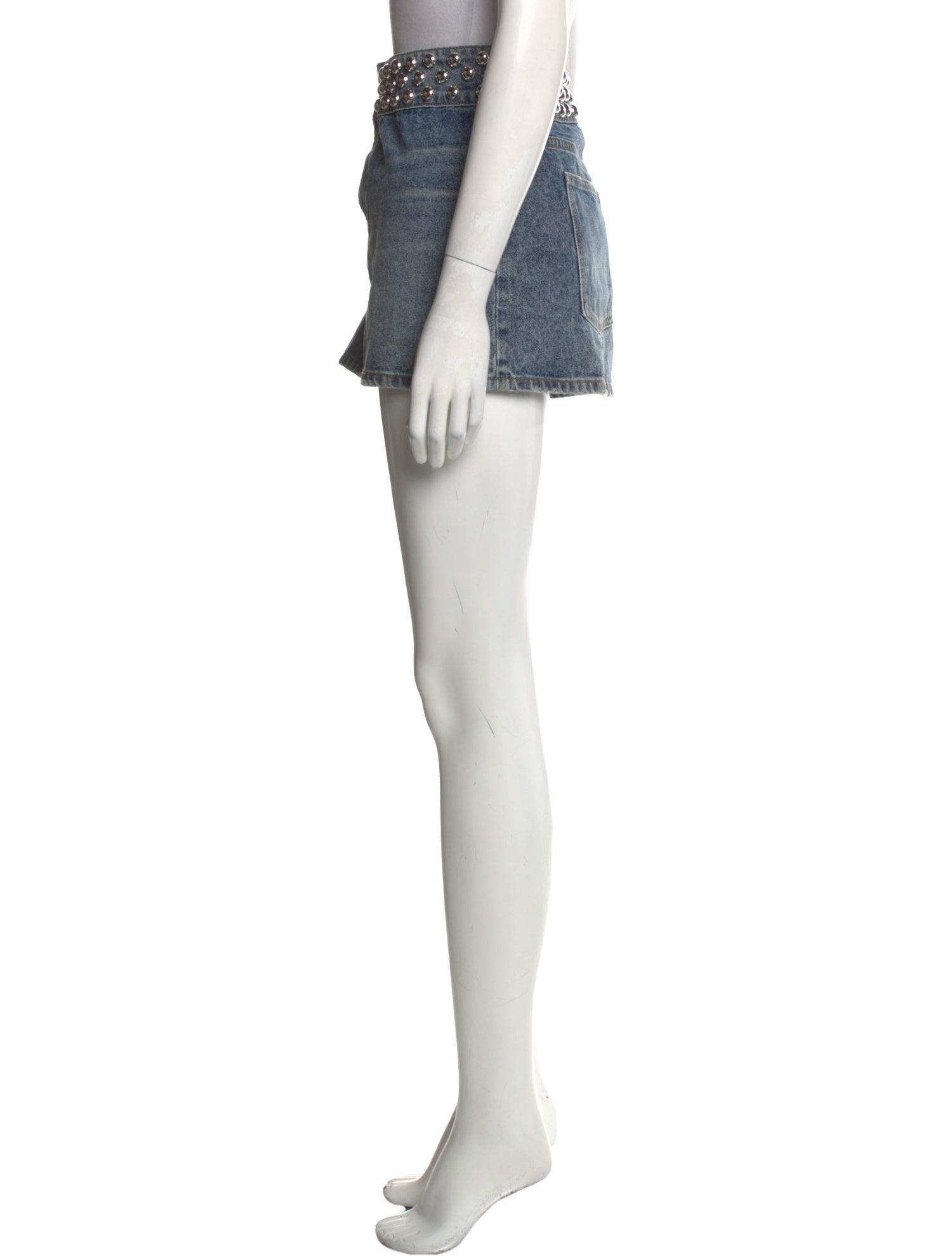 GRLFRND Distressed Accents Mini Skirt w/ Tags