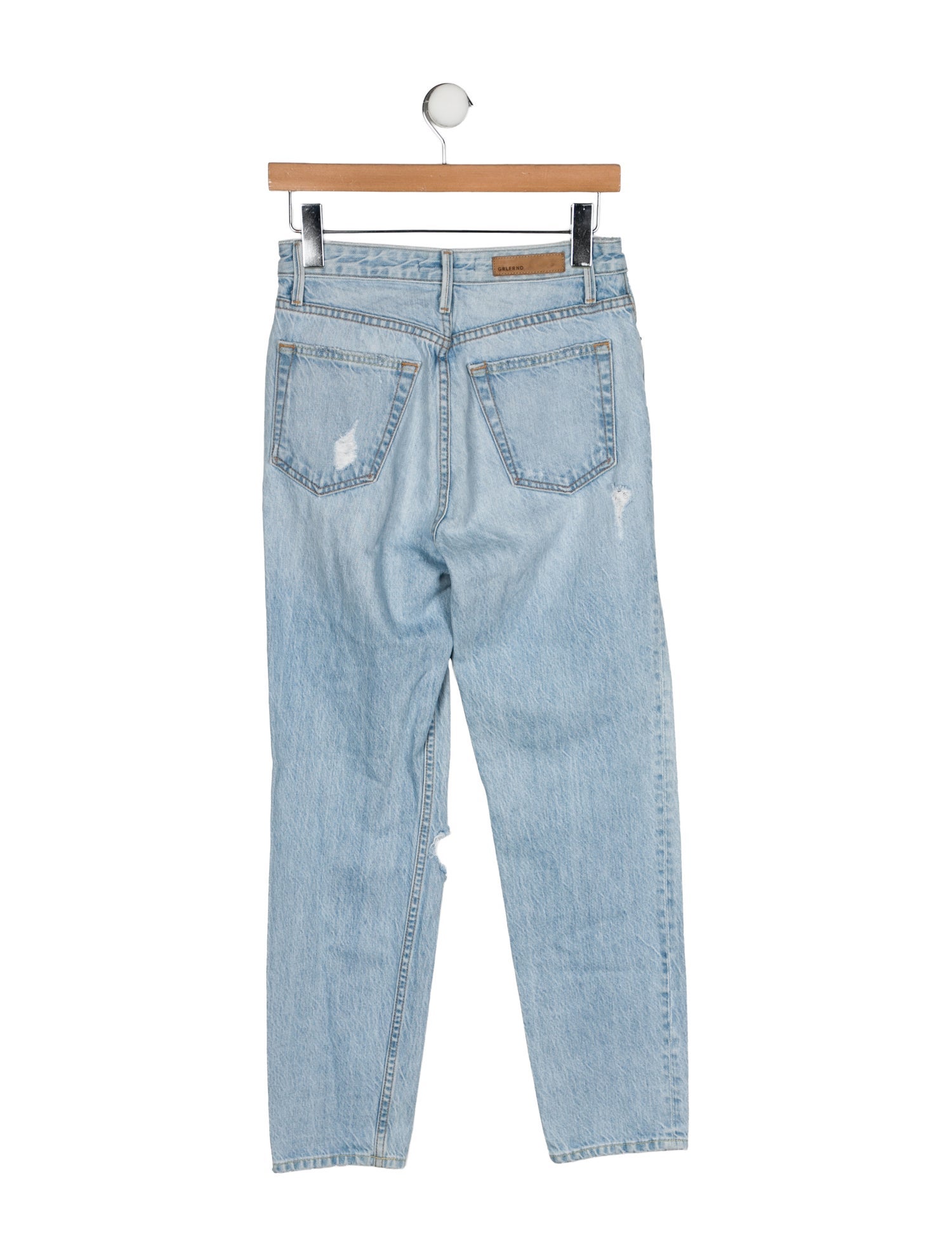 GRLFRND Mid-Rise Skinny Leg Jeans