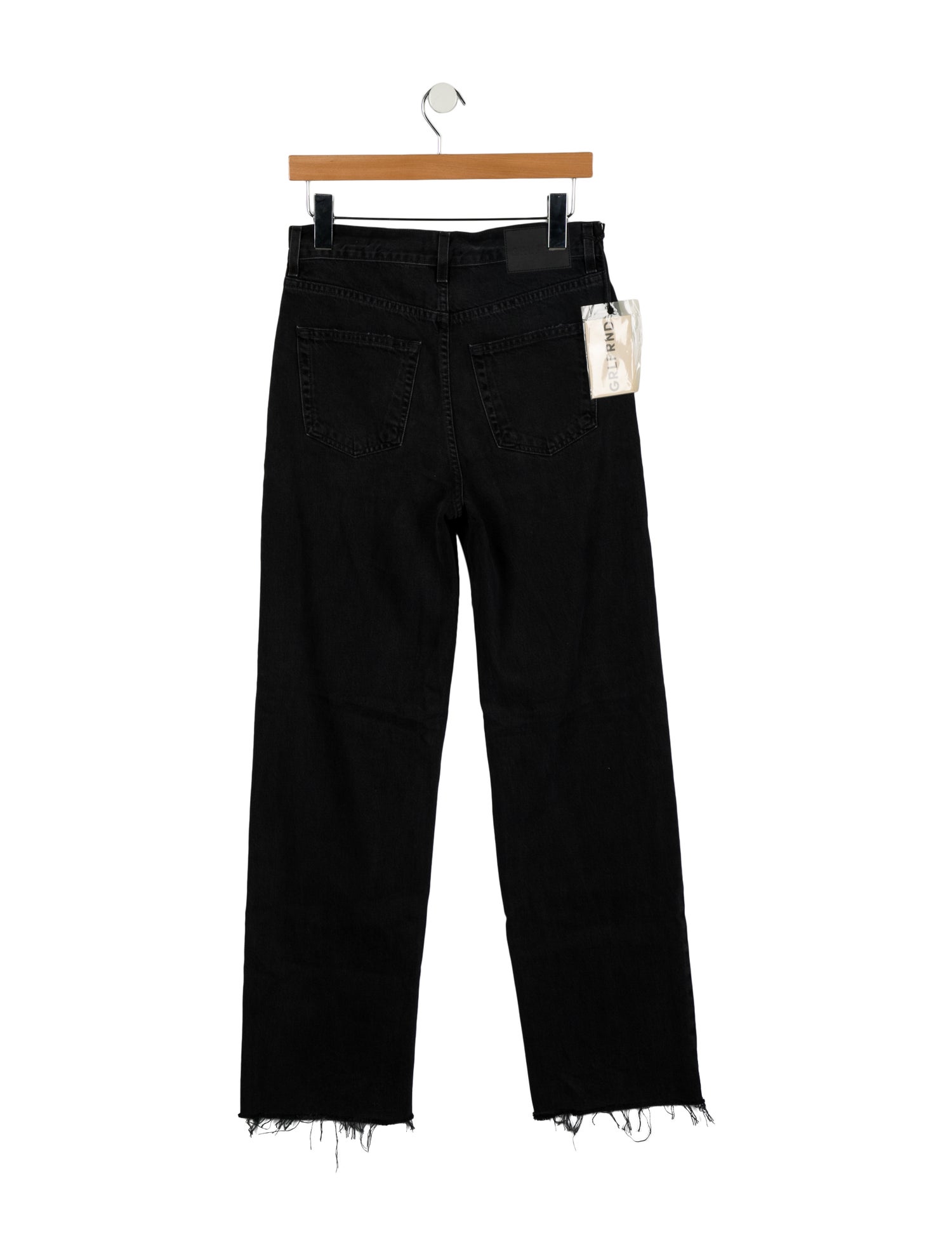 GRLFRND High-Rise Wide Leg Jeans