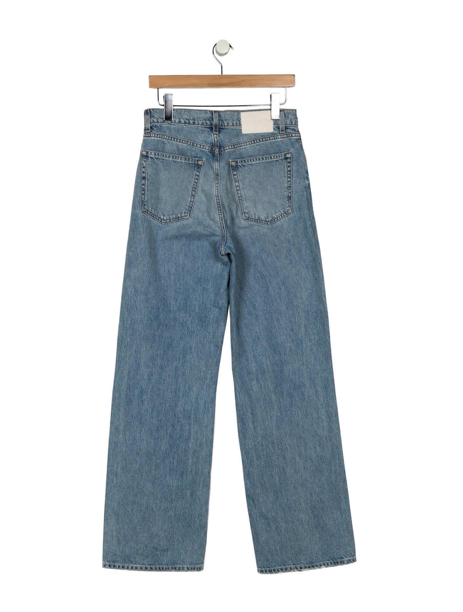 GRLFRND High-Rise Wide Leg Jeans