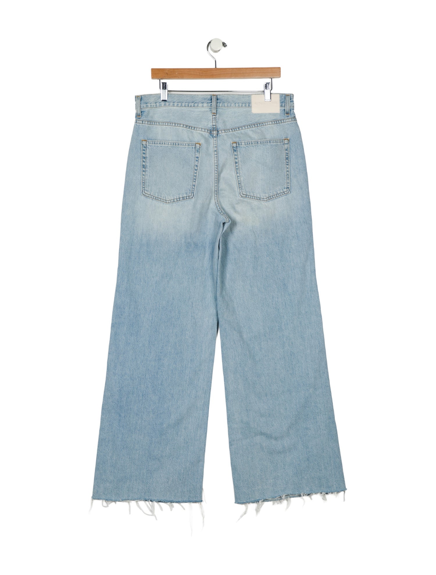GRLFRND High-Rise Wide Leg Jeans