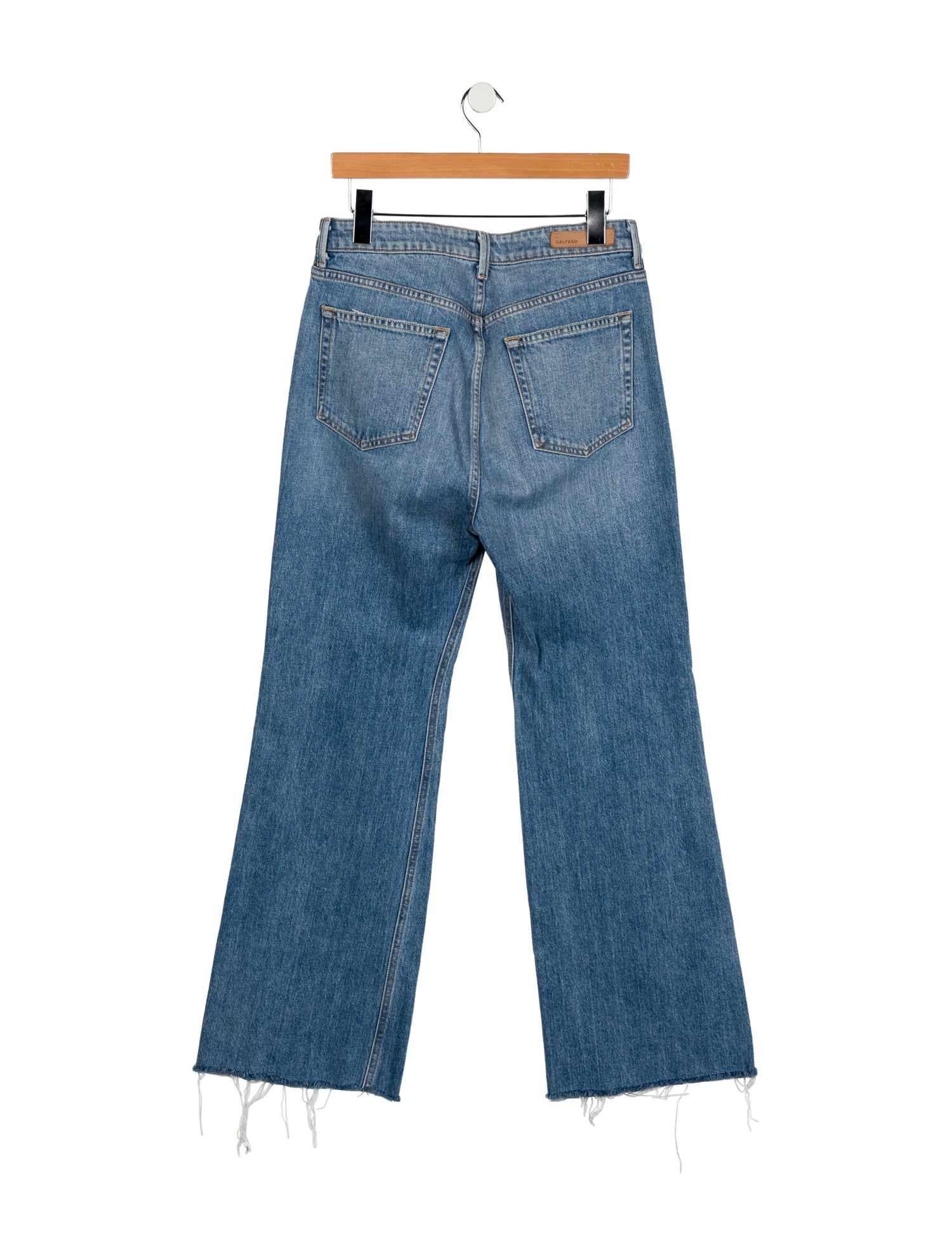 GRLFRND High-Rise Wide Leg Jeans