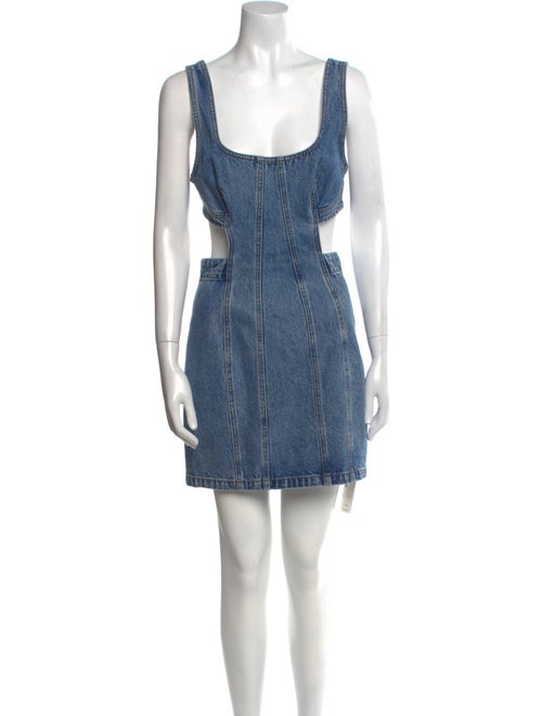 GRLFRND Square Neckline Mini Dress