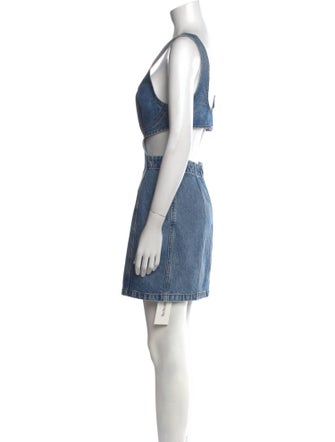 GRLFRND Square Neckline Mini Dress