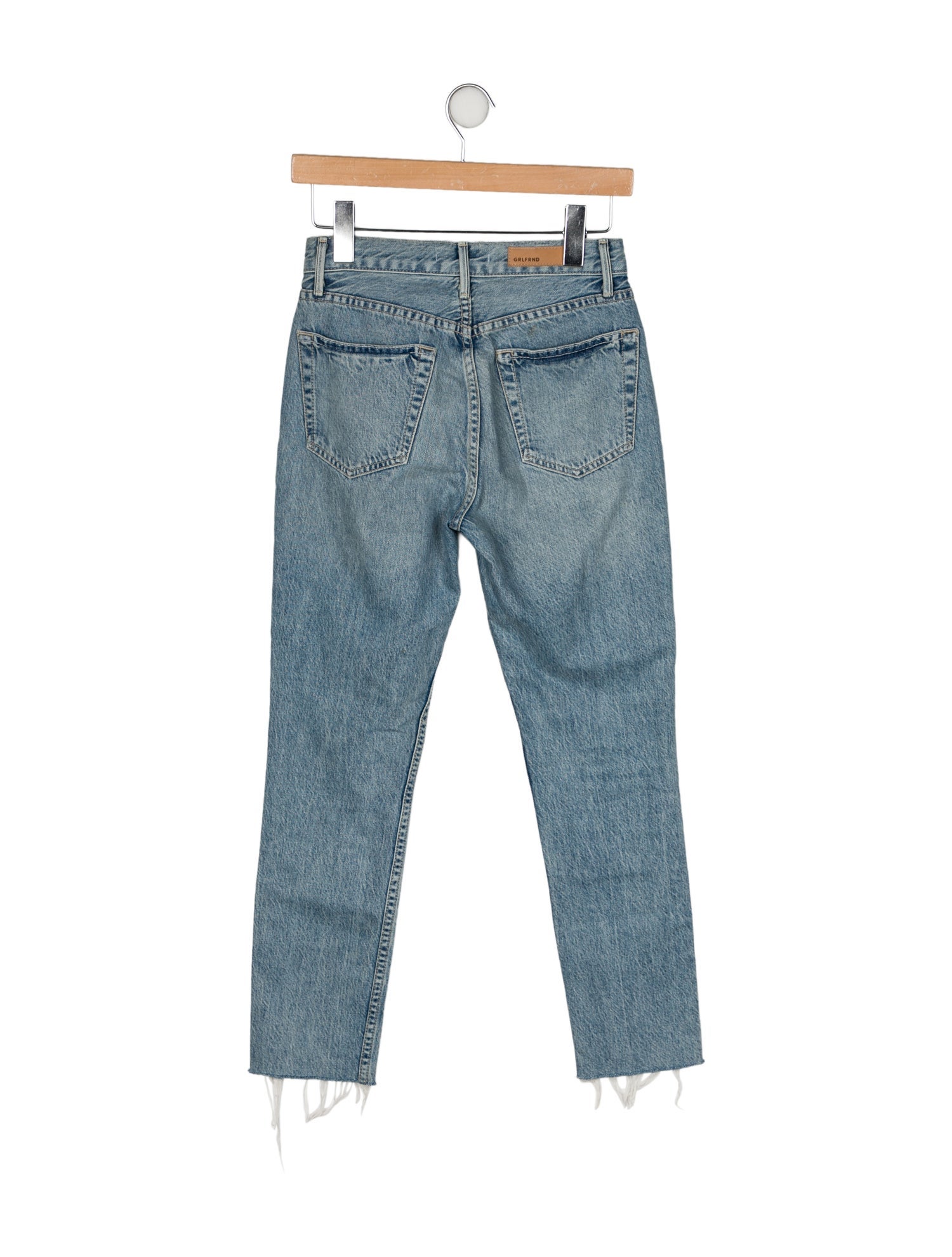 GRLFRND Mid-Rise Skinny Leg Jeans