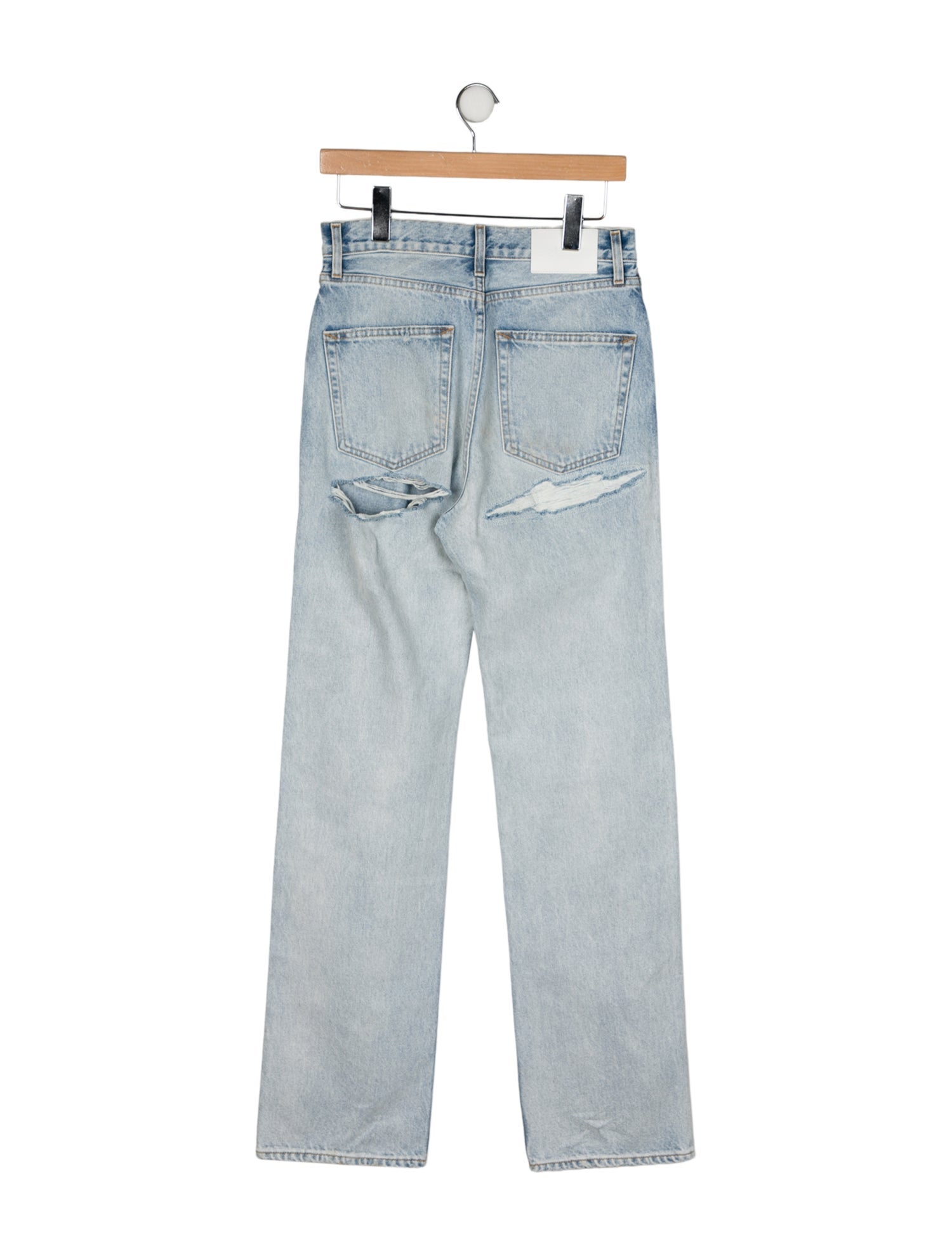 GRLFRND High-Rise Wide Leg Jeans