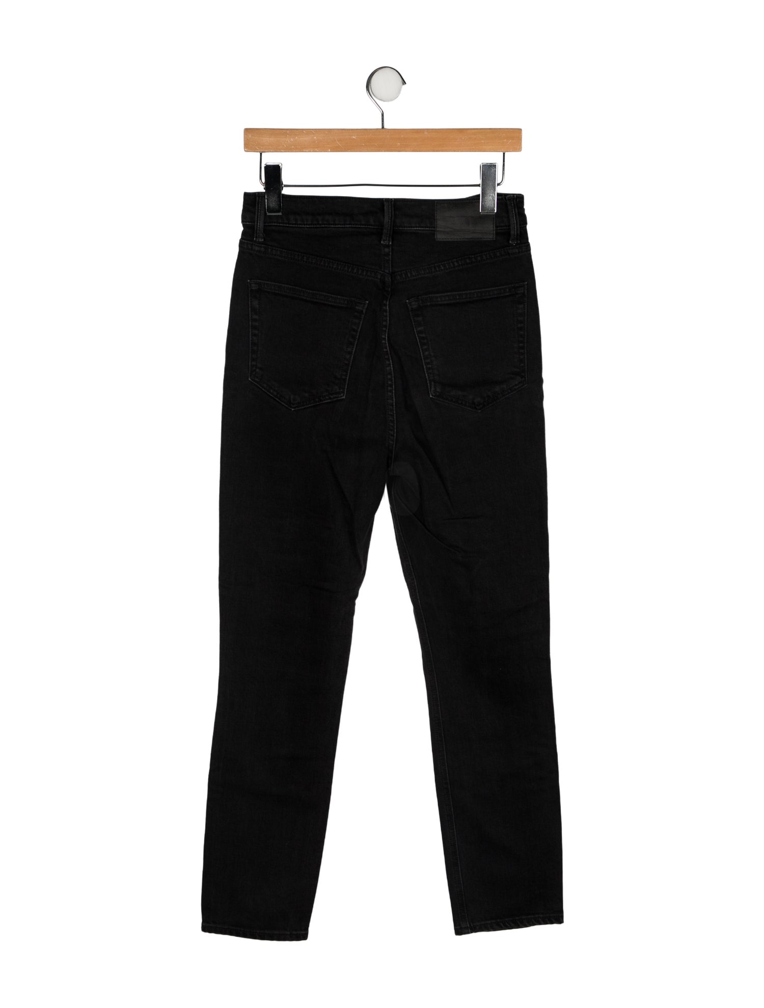 GRLFRND High-Rise Straight Leg Jeans