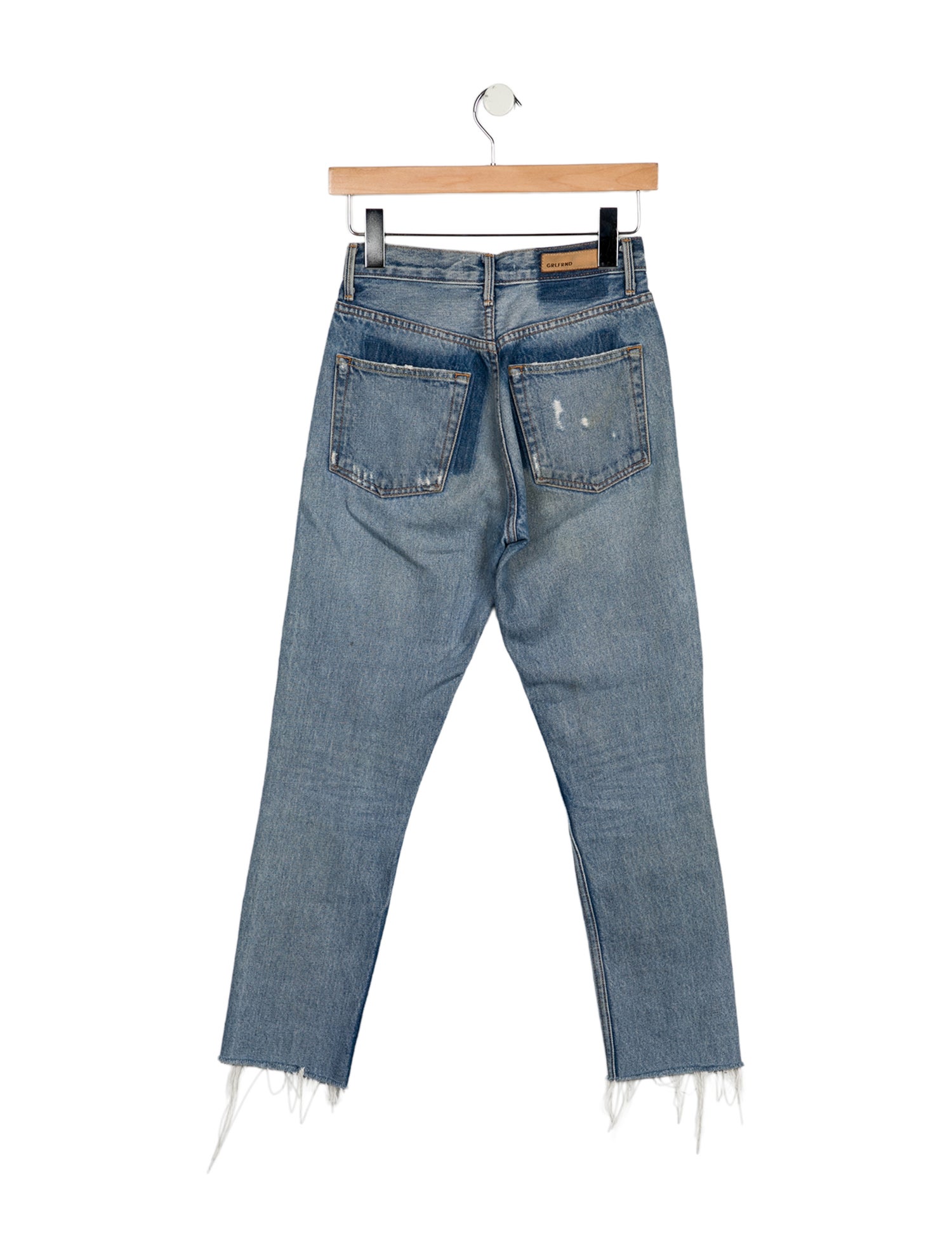 GRLFRND Mid-Rise Skinny Leg Jeans