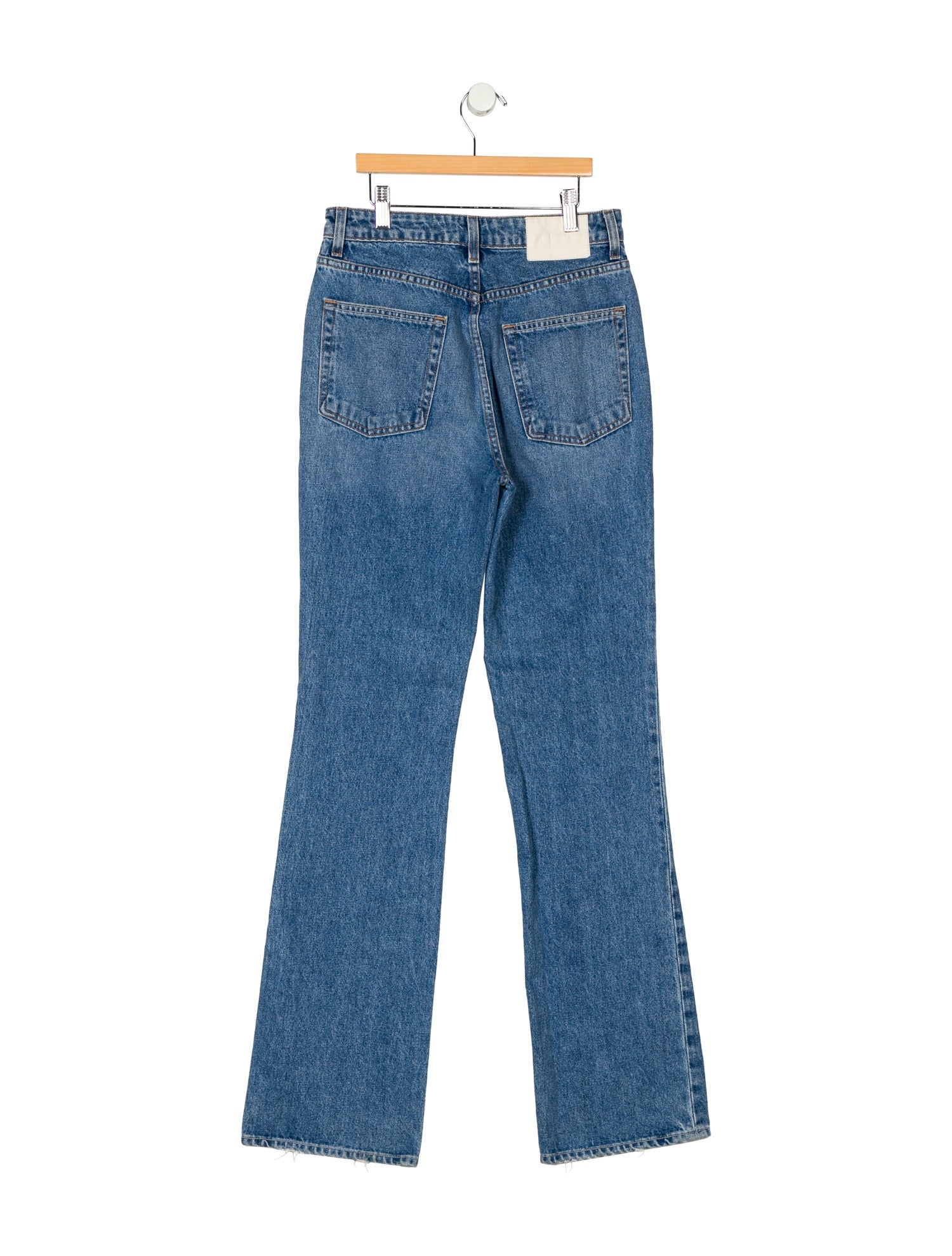 GRLFRND High-Rise Wide Leg Jeans