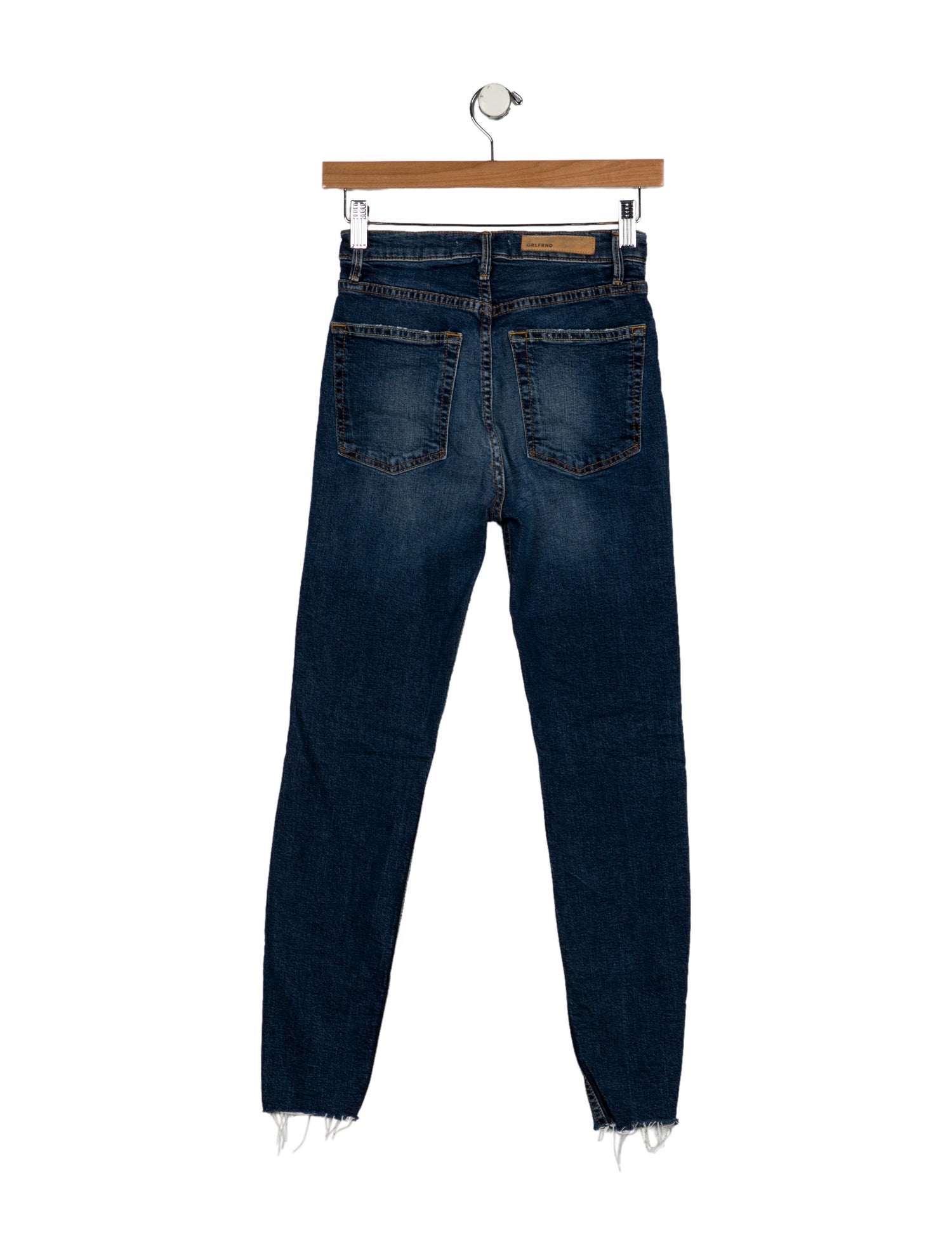 GRLFRND Mid-Rise Skinny Leg Jeans