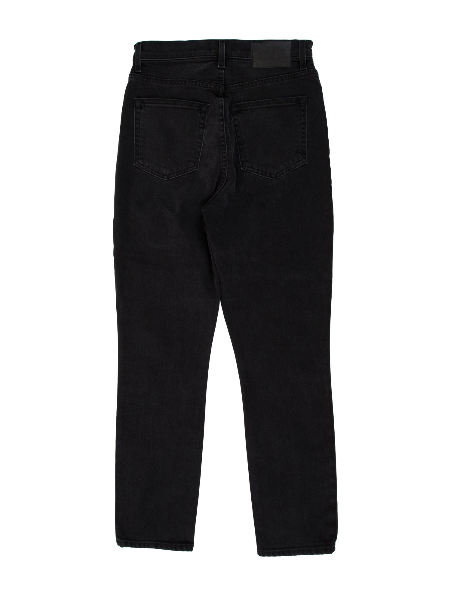 GRLFRND High-Rise Straight Leg Jeans