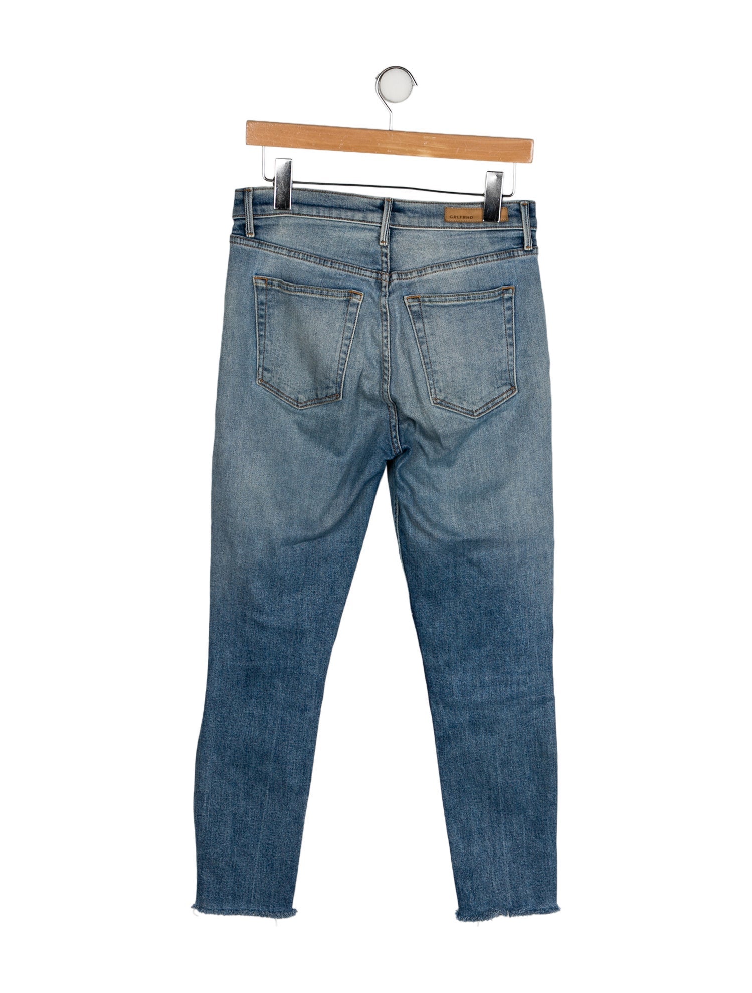 GRLFRND High-Rise Skinny Leg Jeans