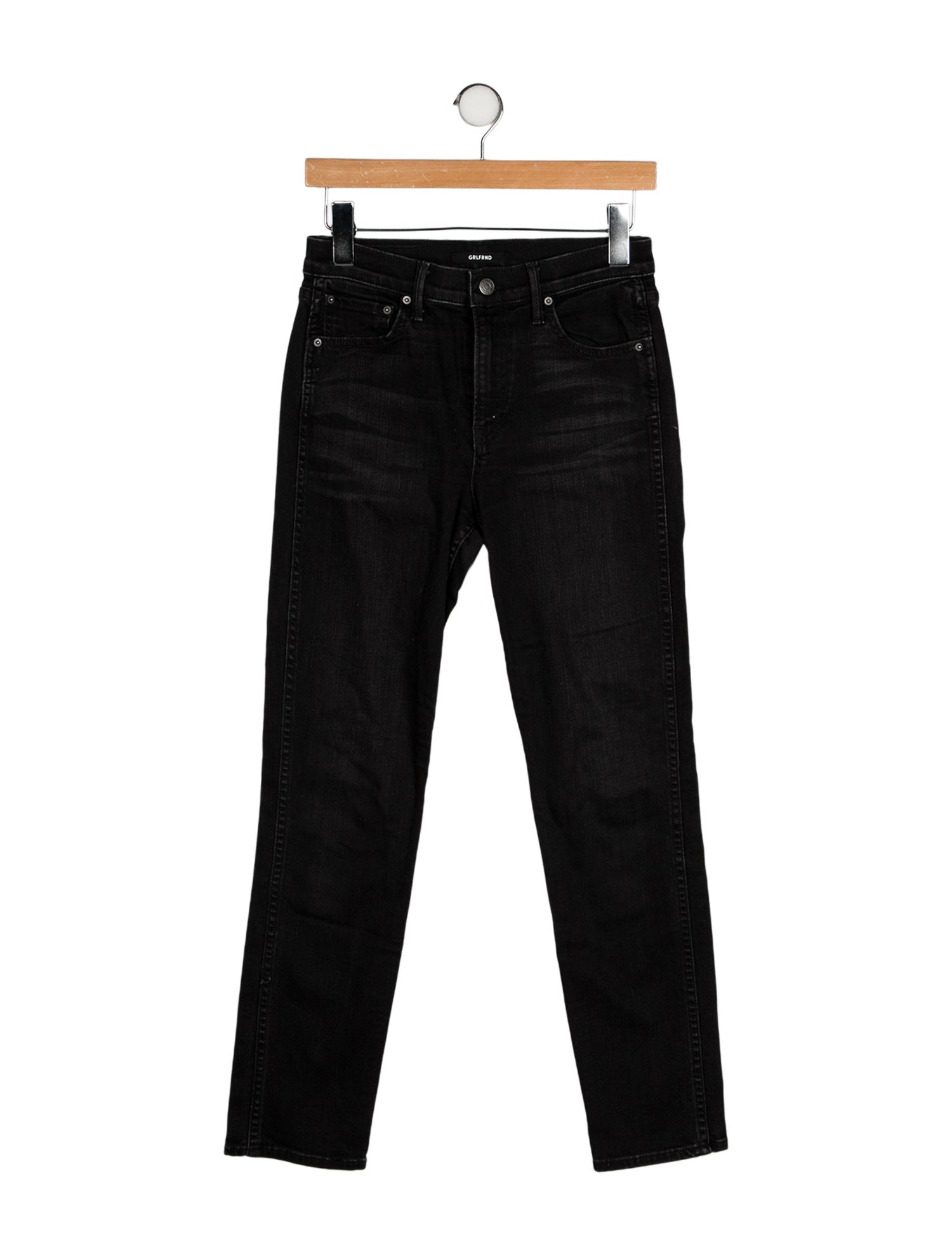 GRLFRND Mid-Rise Skinny Leg Jeans