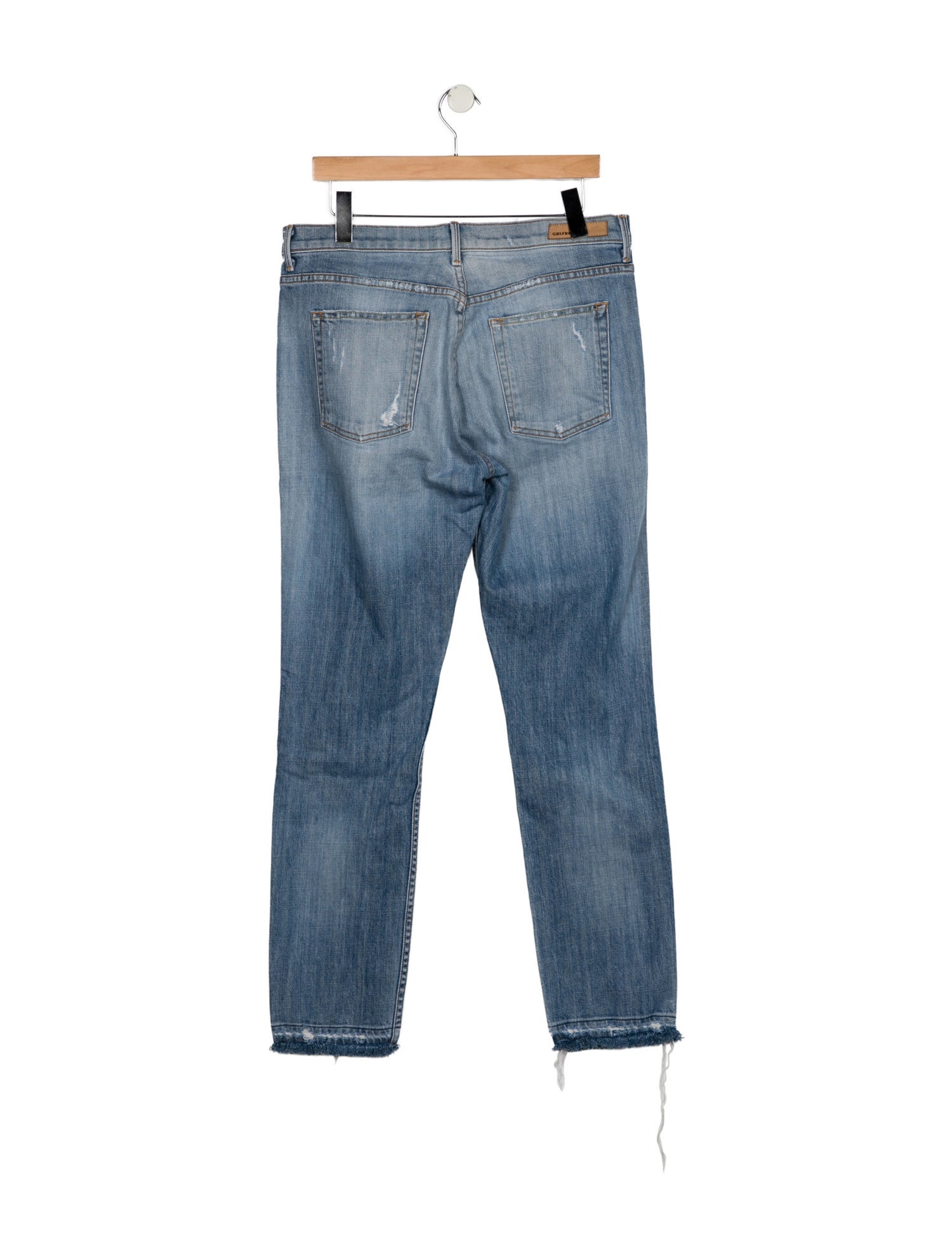 GRLFRND Mid-Rise Skinny Leg Jeans