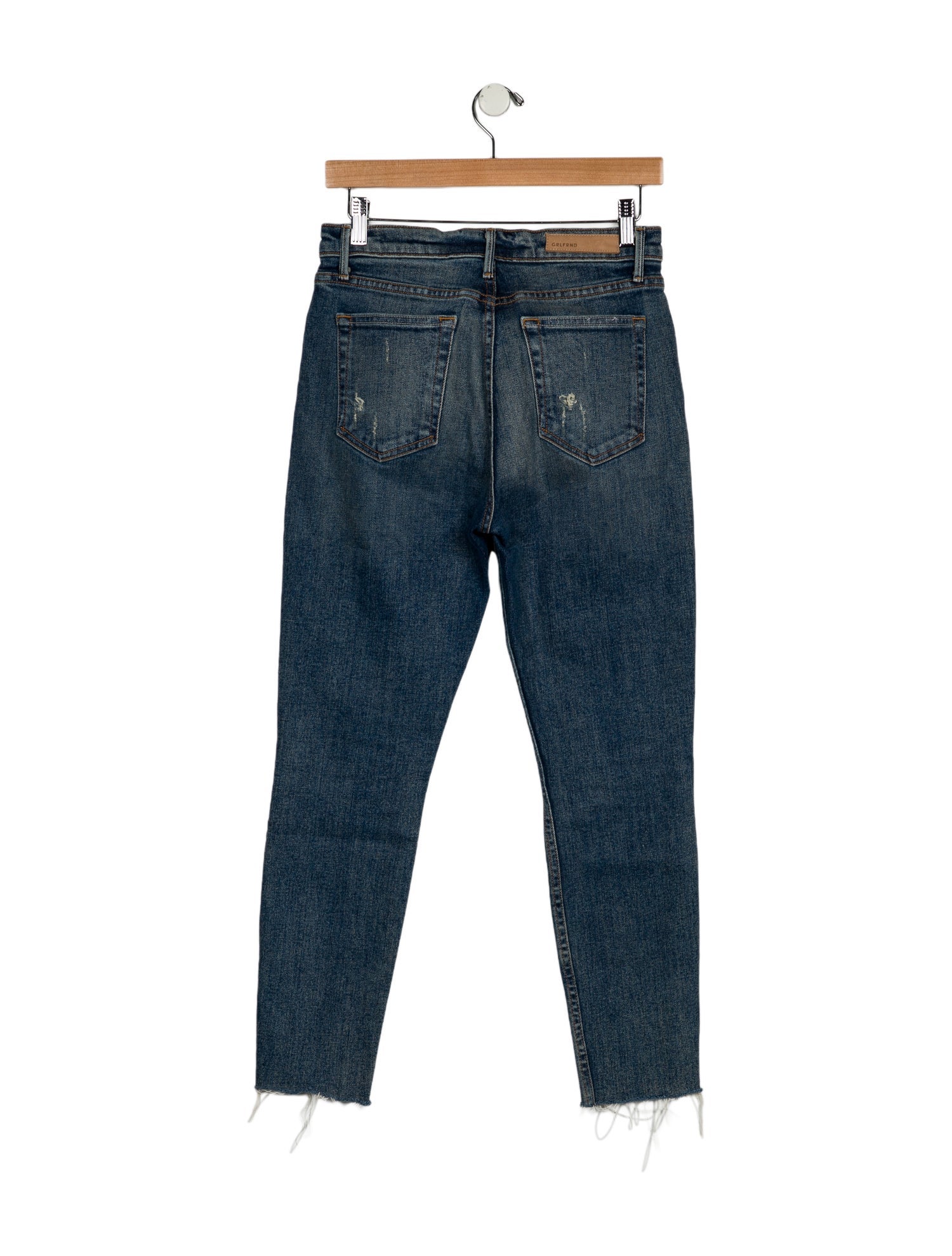 GRLFRND Mid-Rise Skinny Leg Jeans