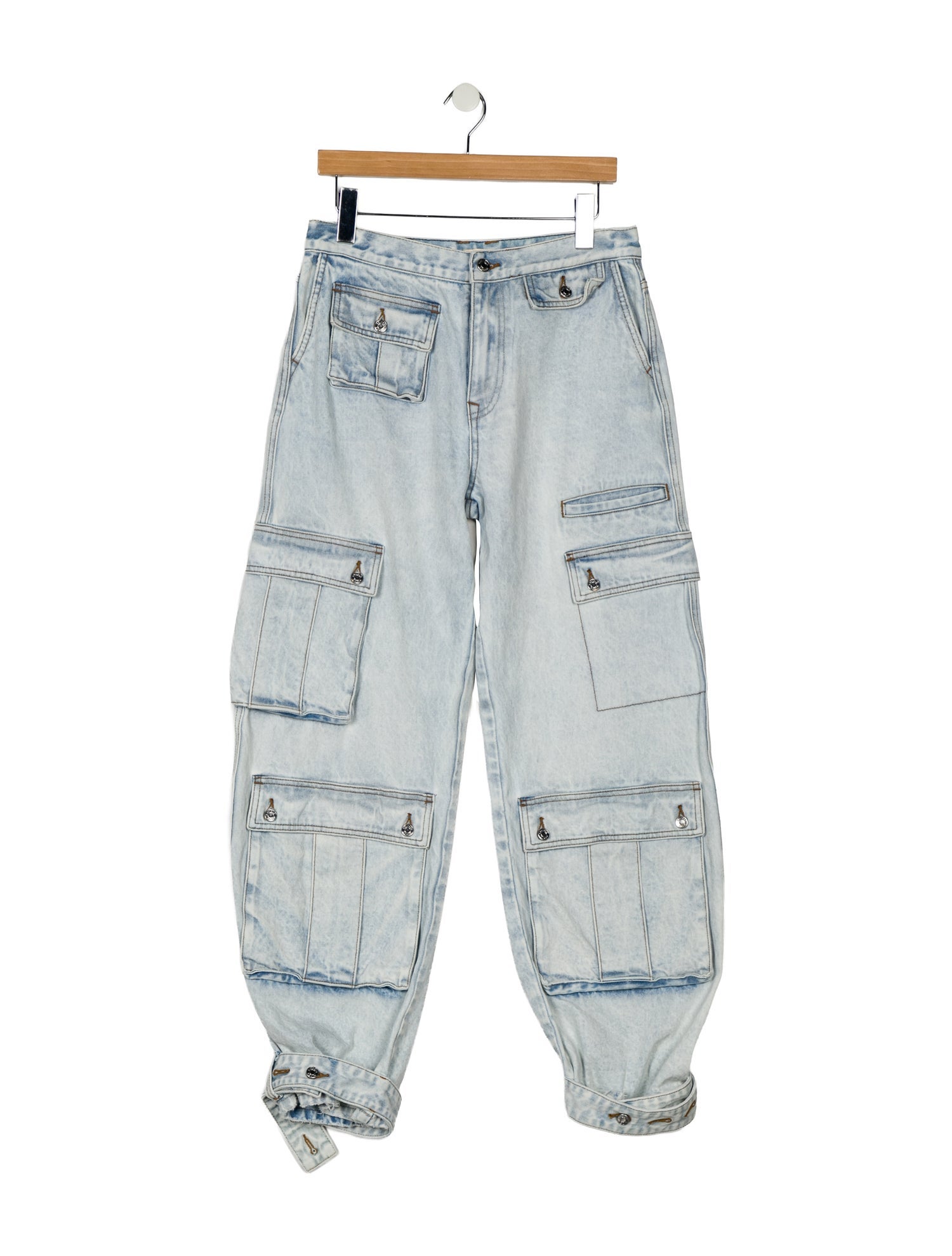 GRLFRND High-Rise Wide Leg Jeans