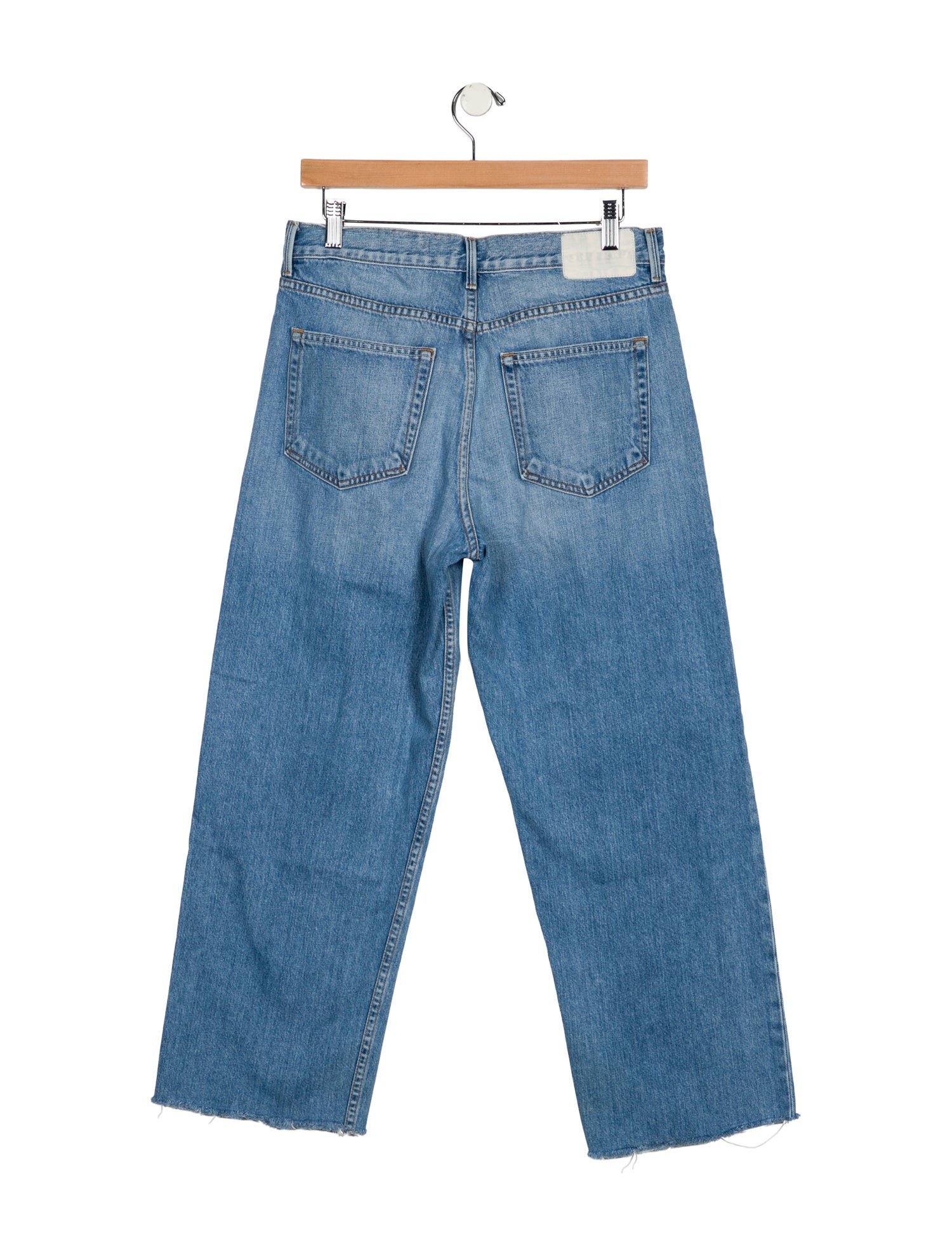 GRLFRND High-Rise Wide Leg Jeans