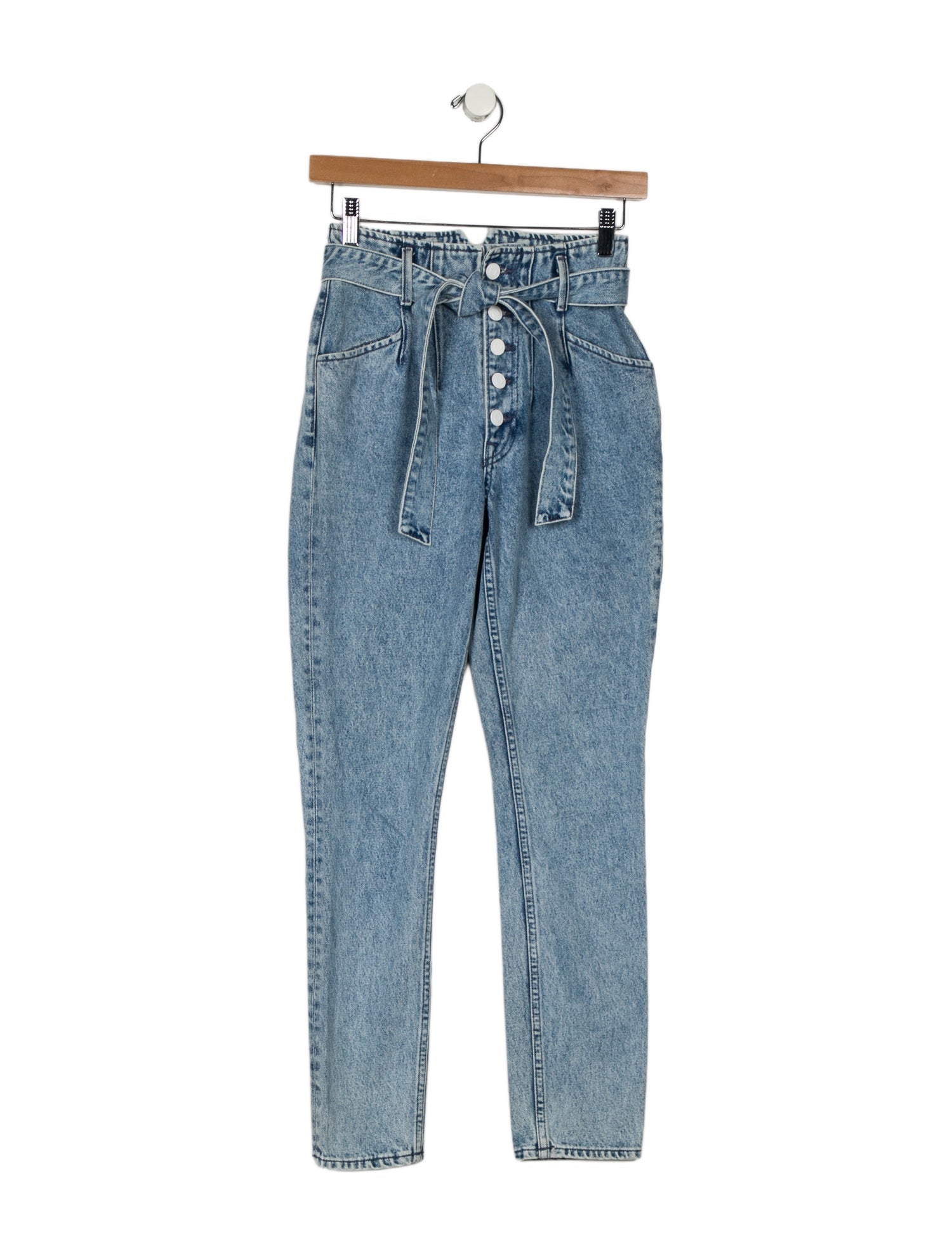 GRLFRND High-Rise Skinny Leg Jeans