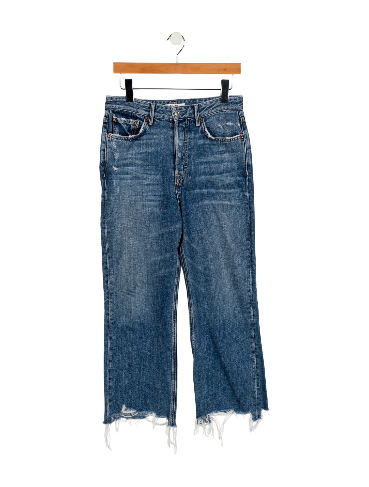 GRLFRND High-Rise Wide Leg Jeans