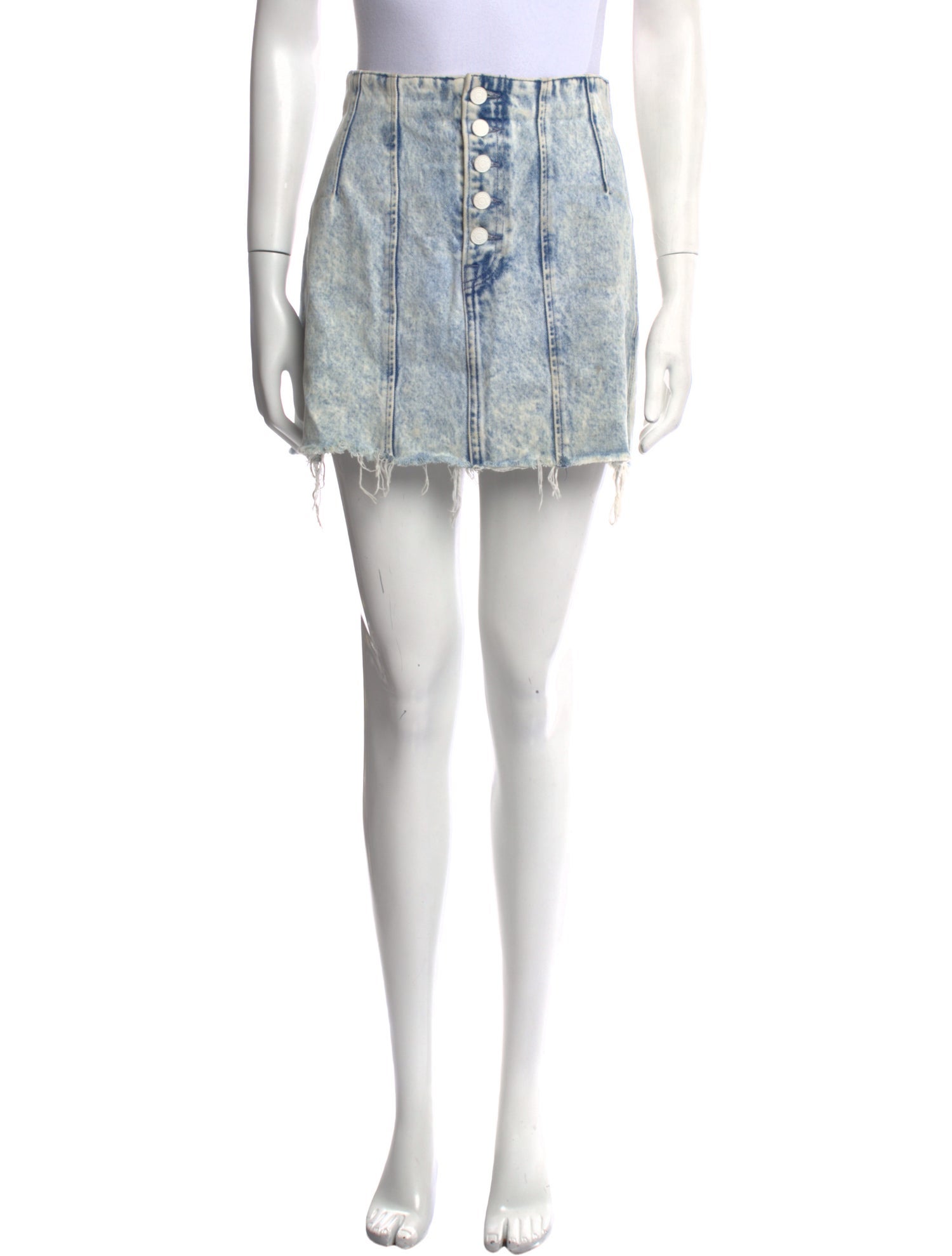 GRLFRND Crystal Embellishments Mini Skirt