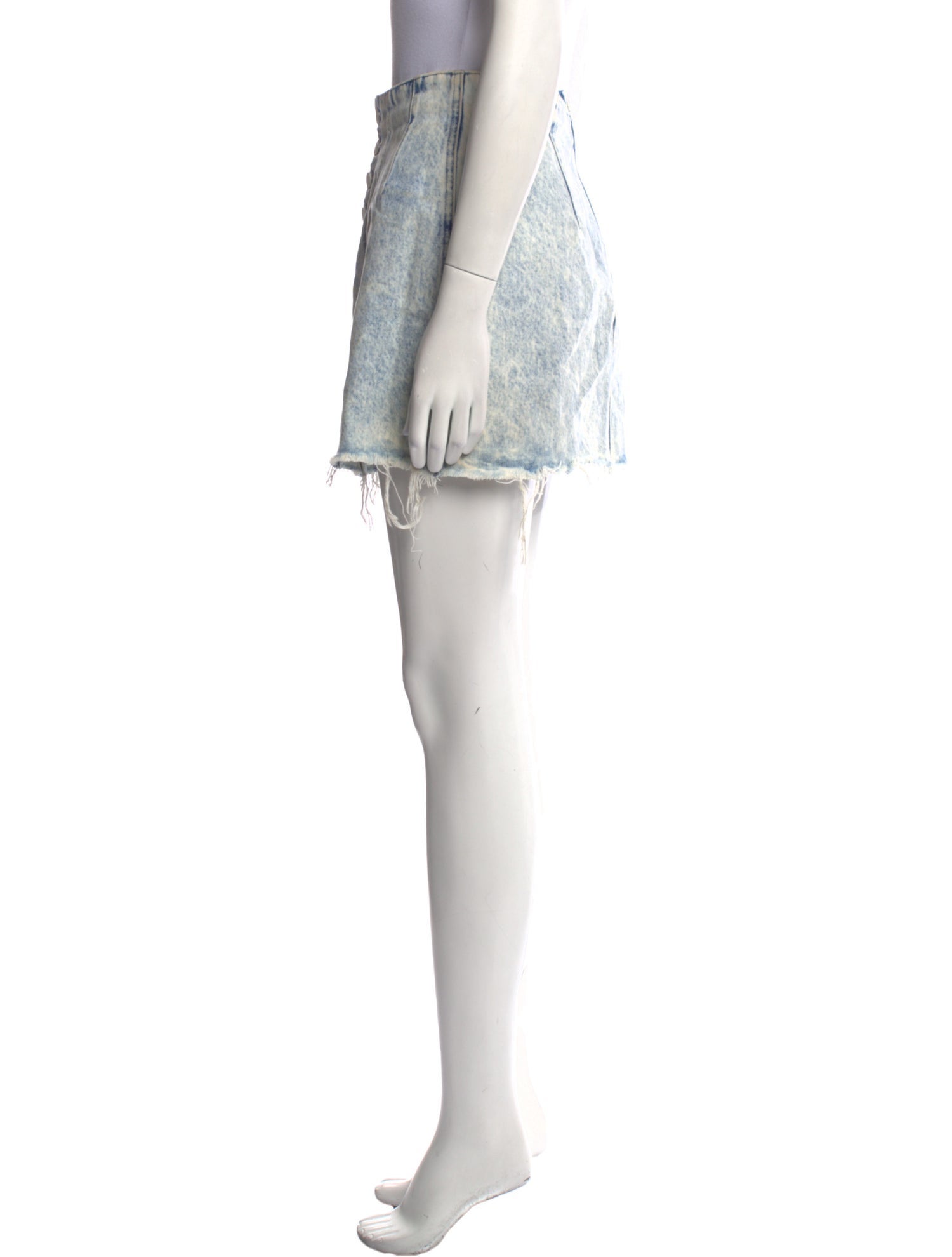 GRLFRND Crystal Embellishments Mini Skirt