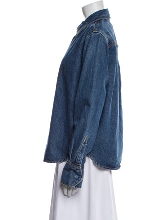 GRLFRND Long Sleeve Button-Up Top