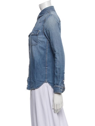 GRLFRND Long Sleeve Button-Up Top