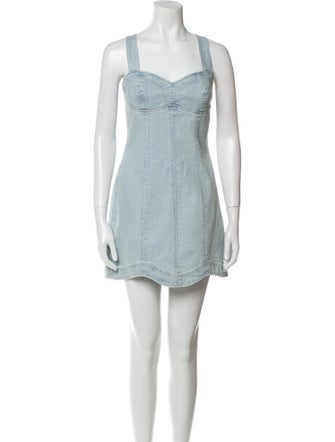 GRLFRND Square Neckline Mini Dress