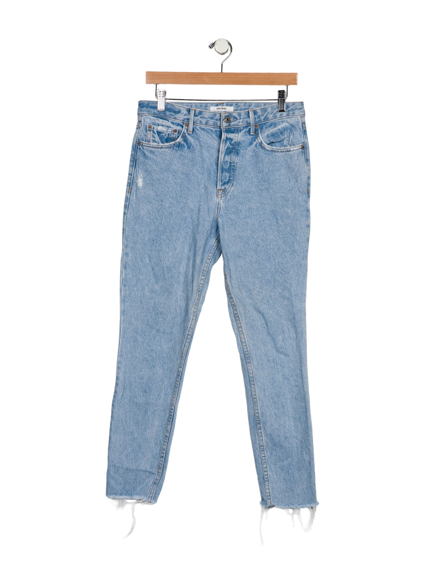 GRLFRND Mid-Rise Skinny Leg Jeans