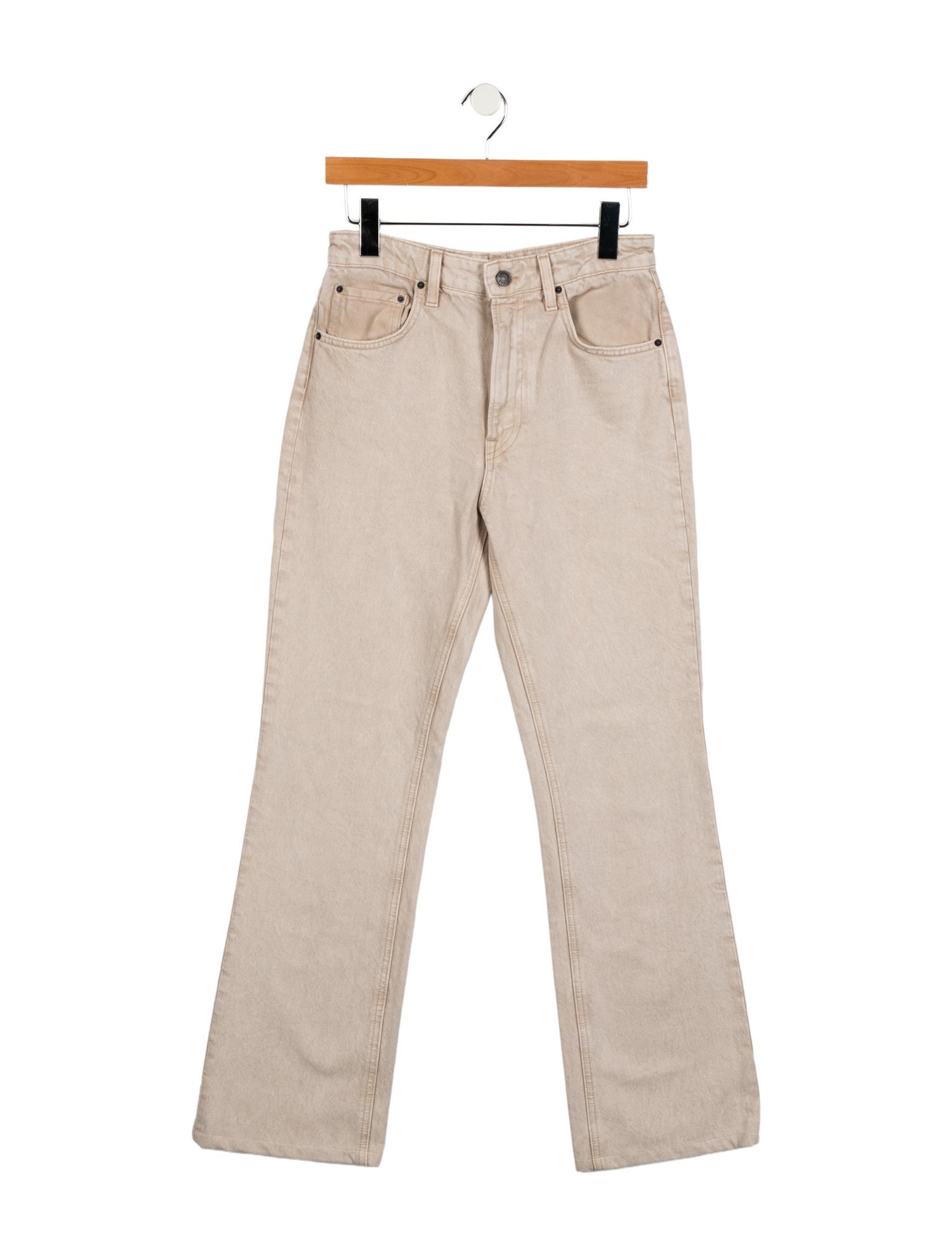GRLFRND High-Rise Wide Leg Jeans