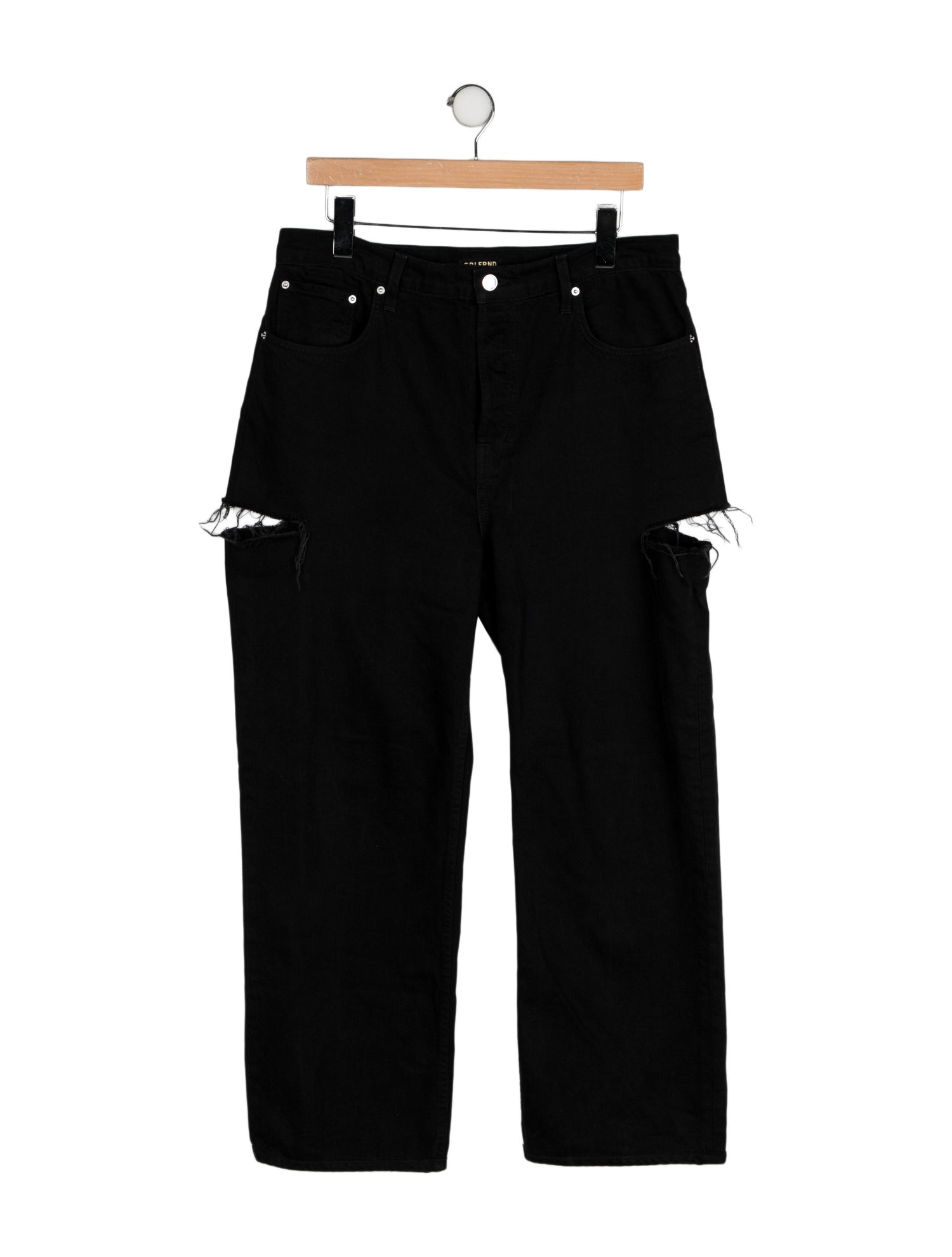 GRLFRND High-Rise Wide Leg Jeans