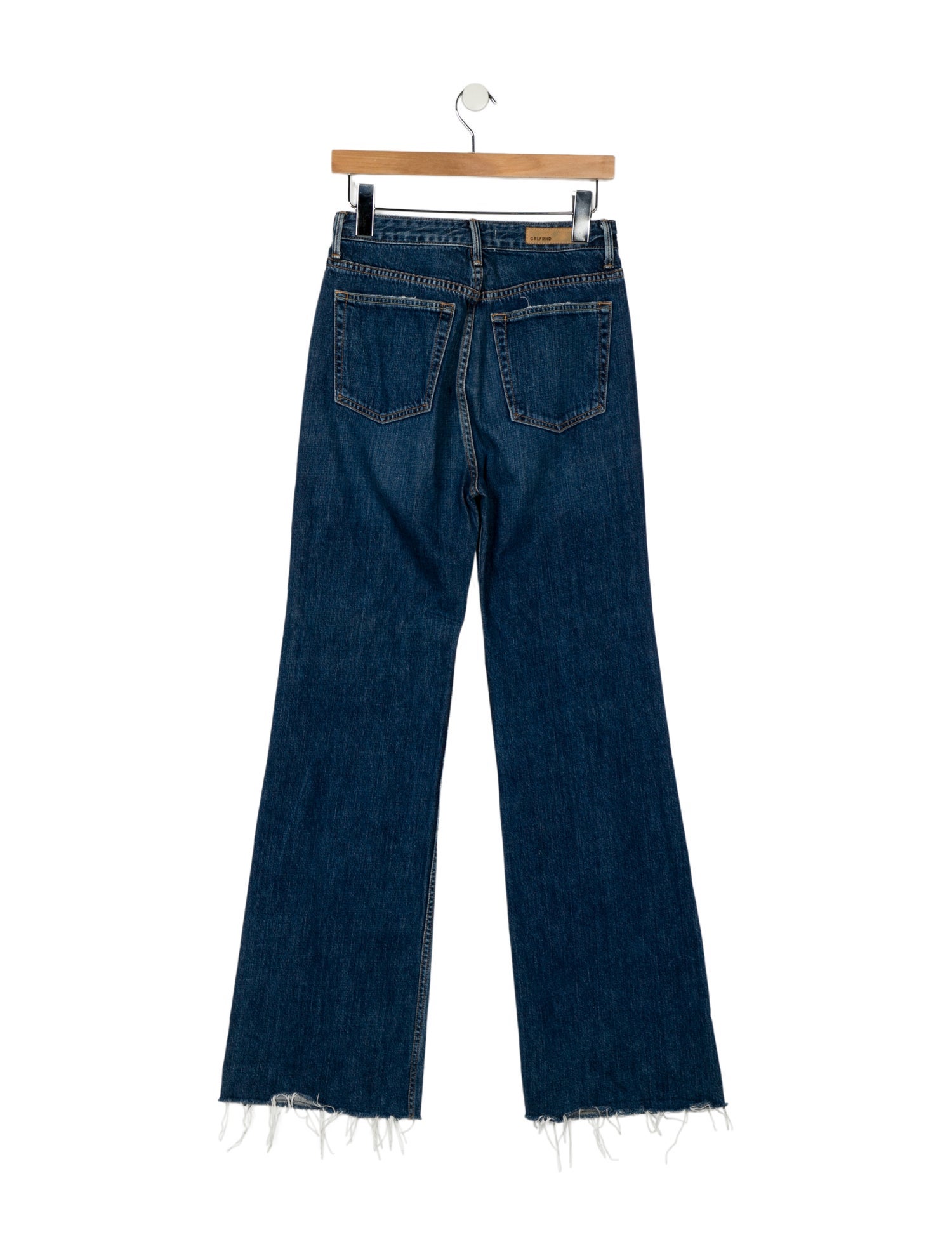 GRLFRND High-Rise Wide Leg Jeans
