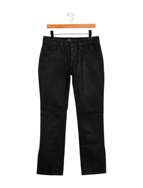 GRLFRND Mid-Rise Straight Leg Jeans