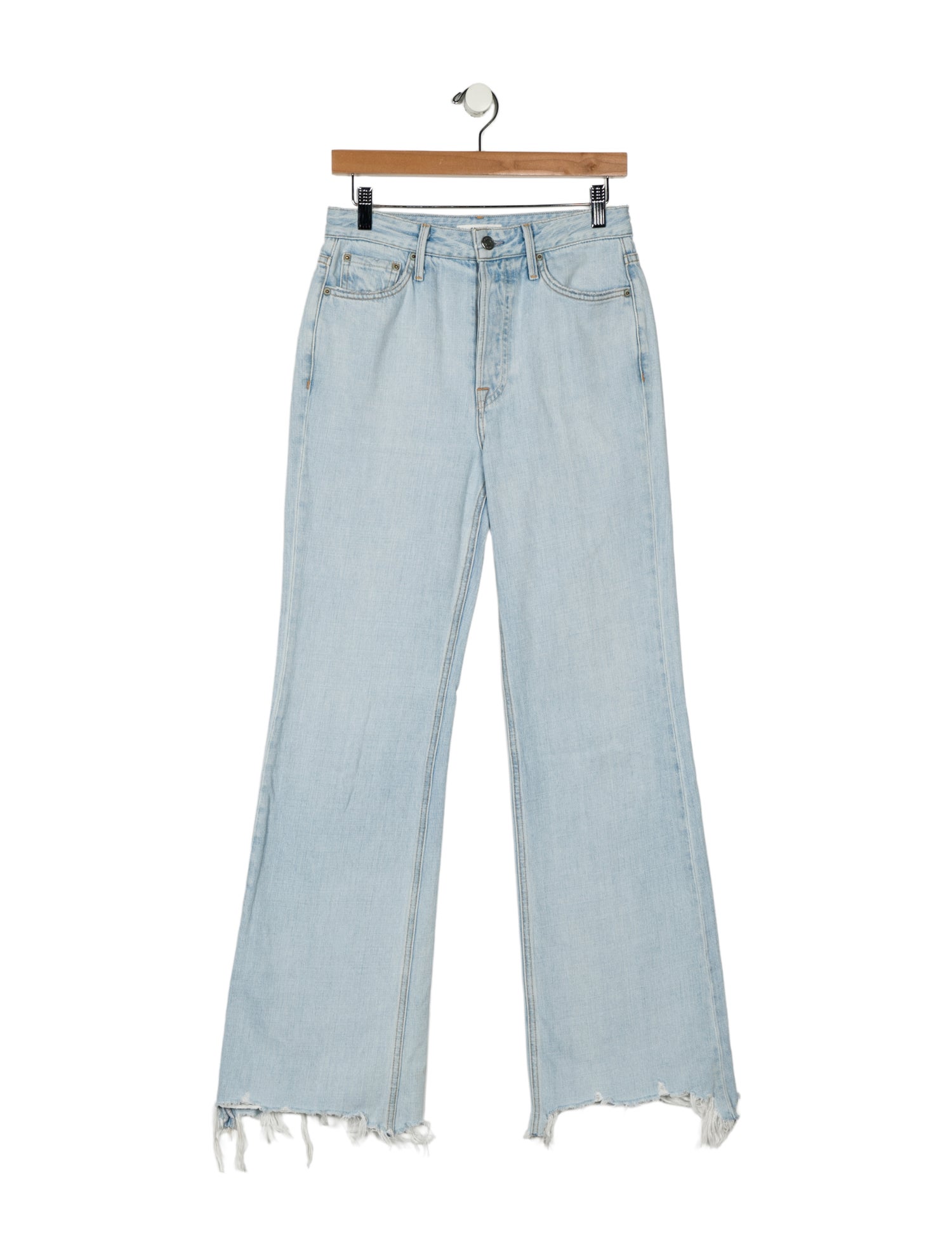 GRLFRND High-Rise Wide Leg Jeans