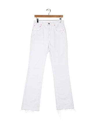 GRLFRND High-Rise Wide Leg Jeans