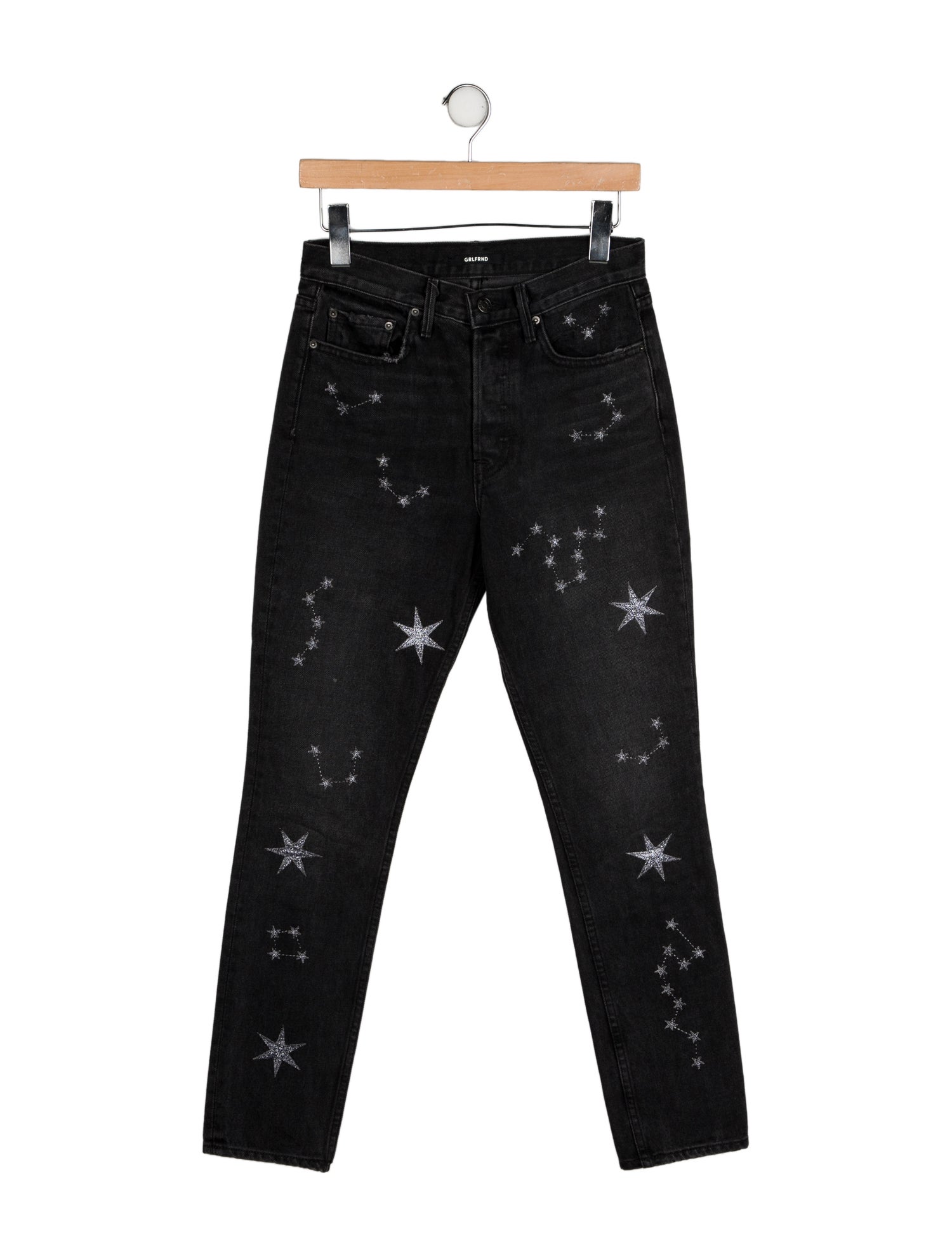 GRLFRND High-Rise Skinny Leg Jeans